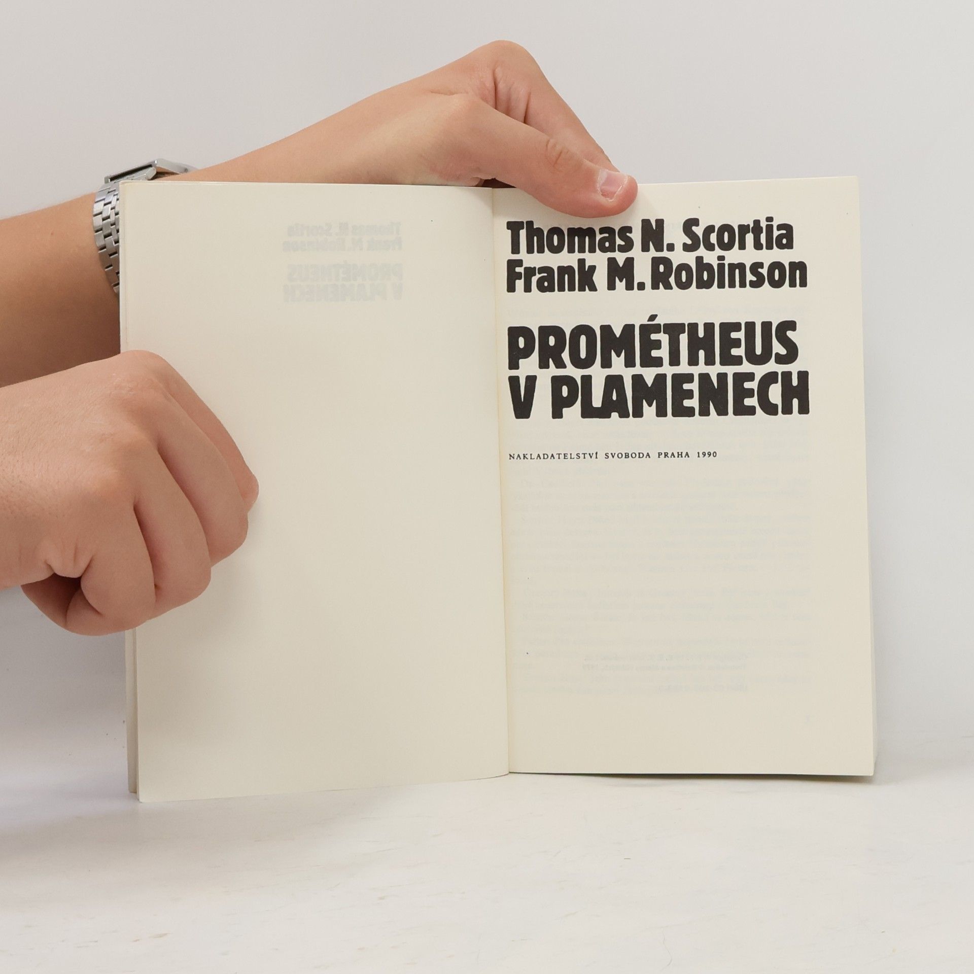 Thomas N. Scortia Prométheus v plamenech