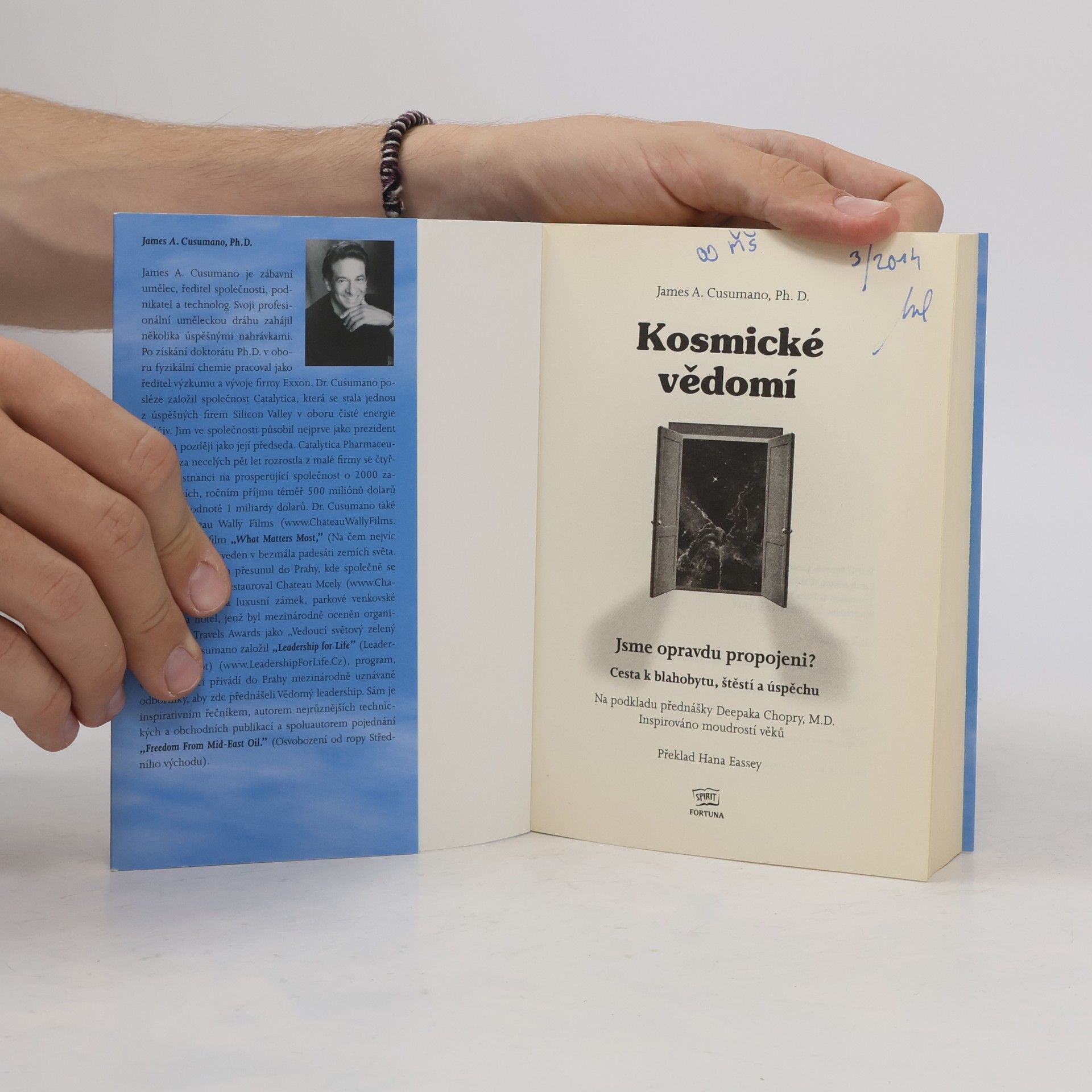 James A. Cusumano Kosmické vědomí. Cosmic consciousness (1 svazek, kniha je oboustranná)