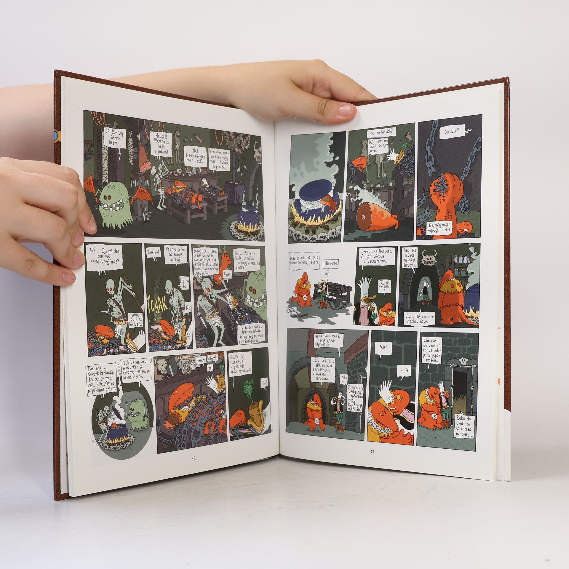 Joann Sfar Donžon 1. Kačerovo srdce