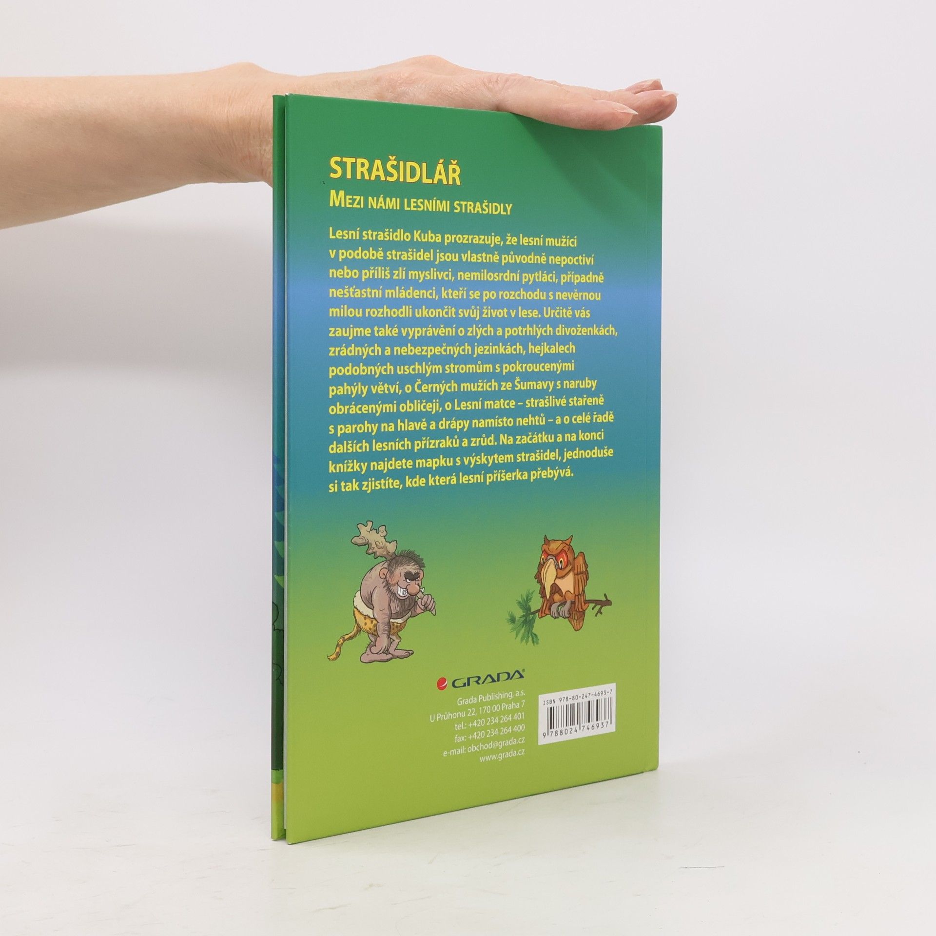 Hynek Klimek Strašidlář. Mezi námi lesními strašidly