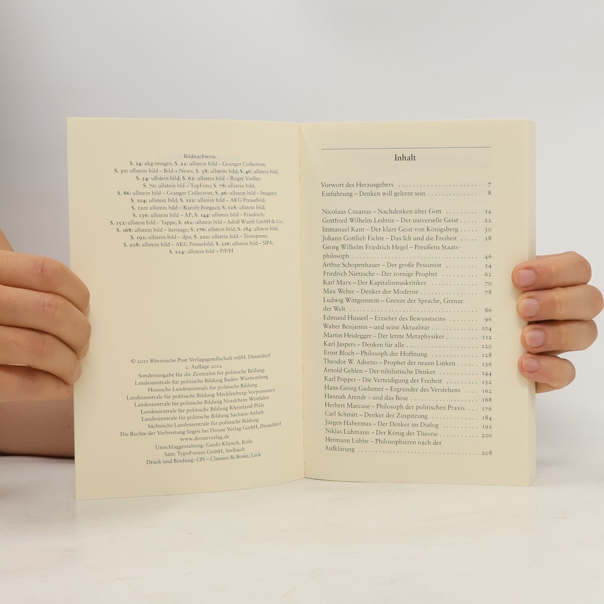 Bertram Müller Philosophen. Deutschsprachige Denker in Einzelporträts