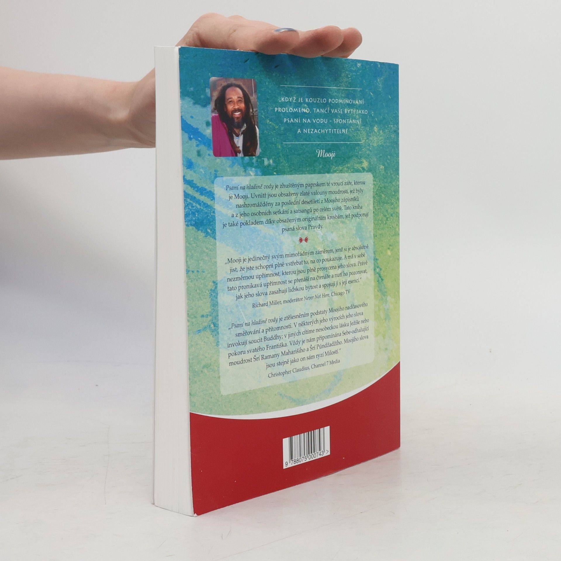 Mooji Psaní na hladině vody: Spontánní promluvy, vhledy a kresby