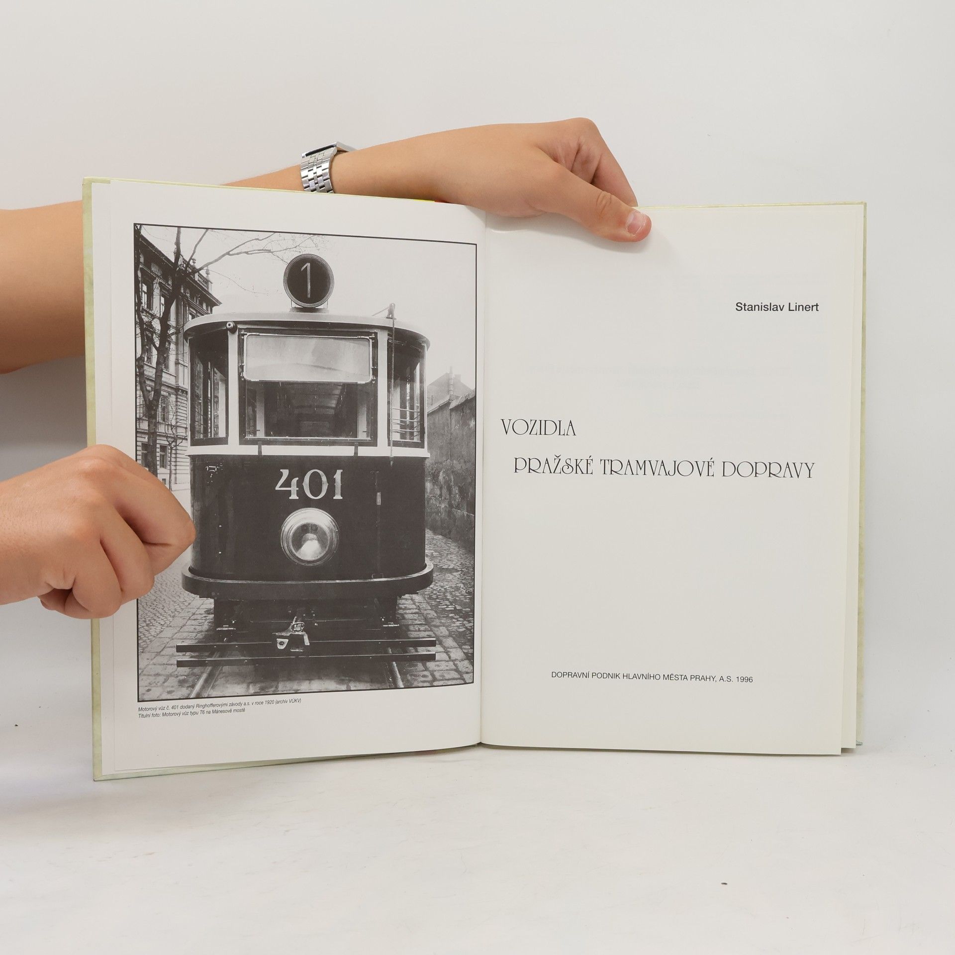Stanislav Linert Vozidla pražské tramvajové dopravy