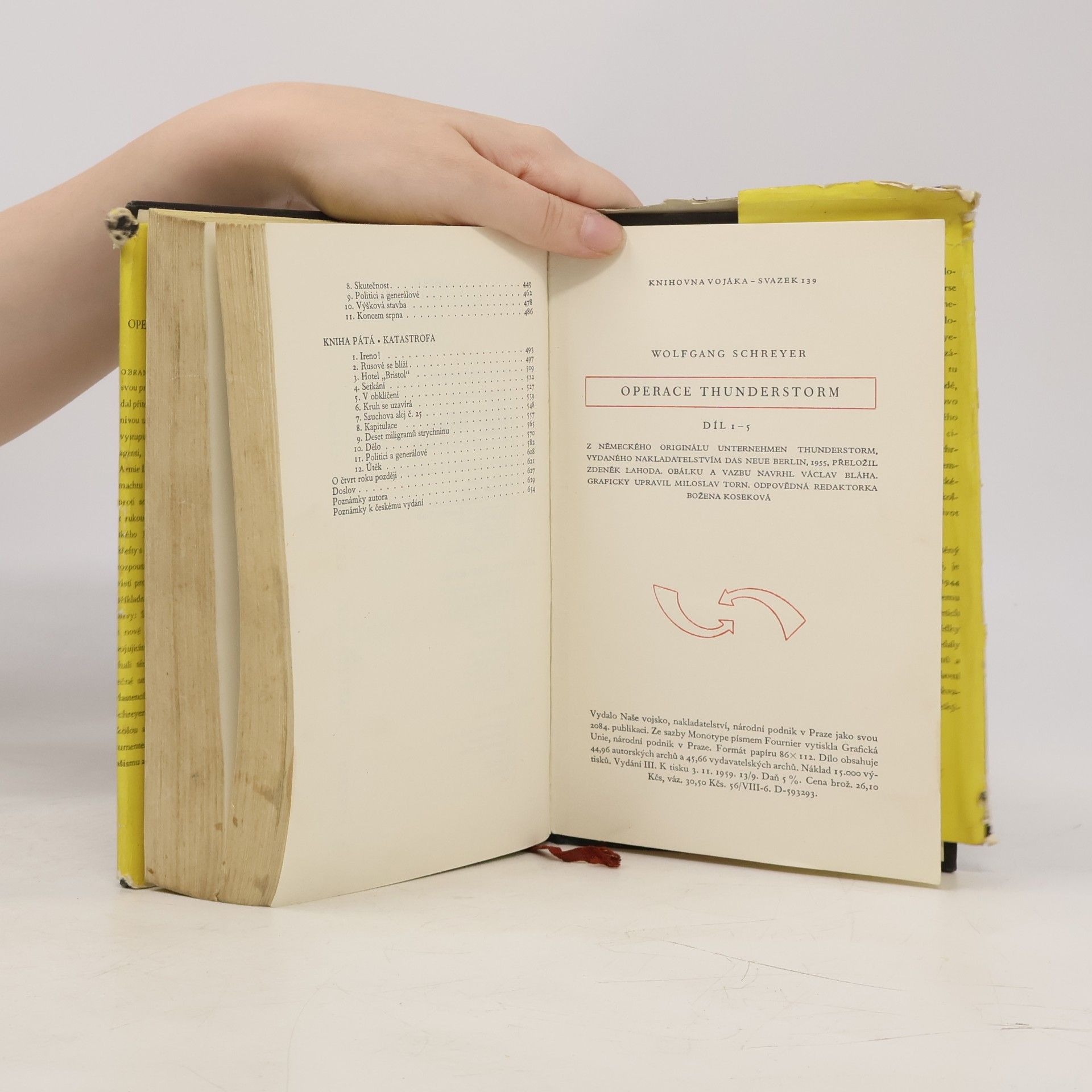 Wolfgang Schreyer Operace Thunderstorm 1-5