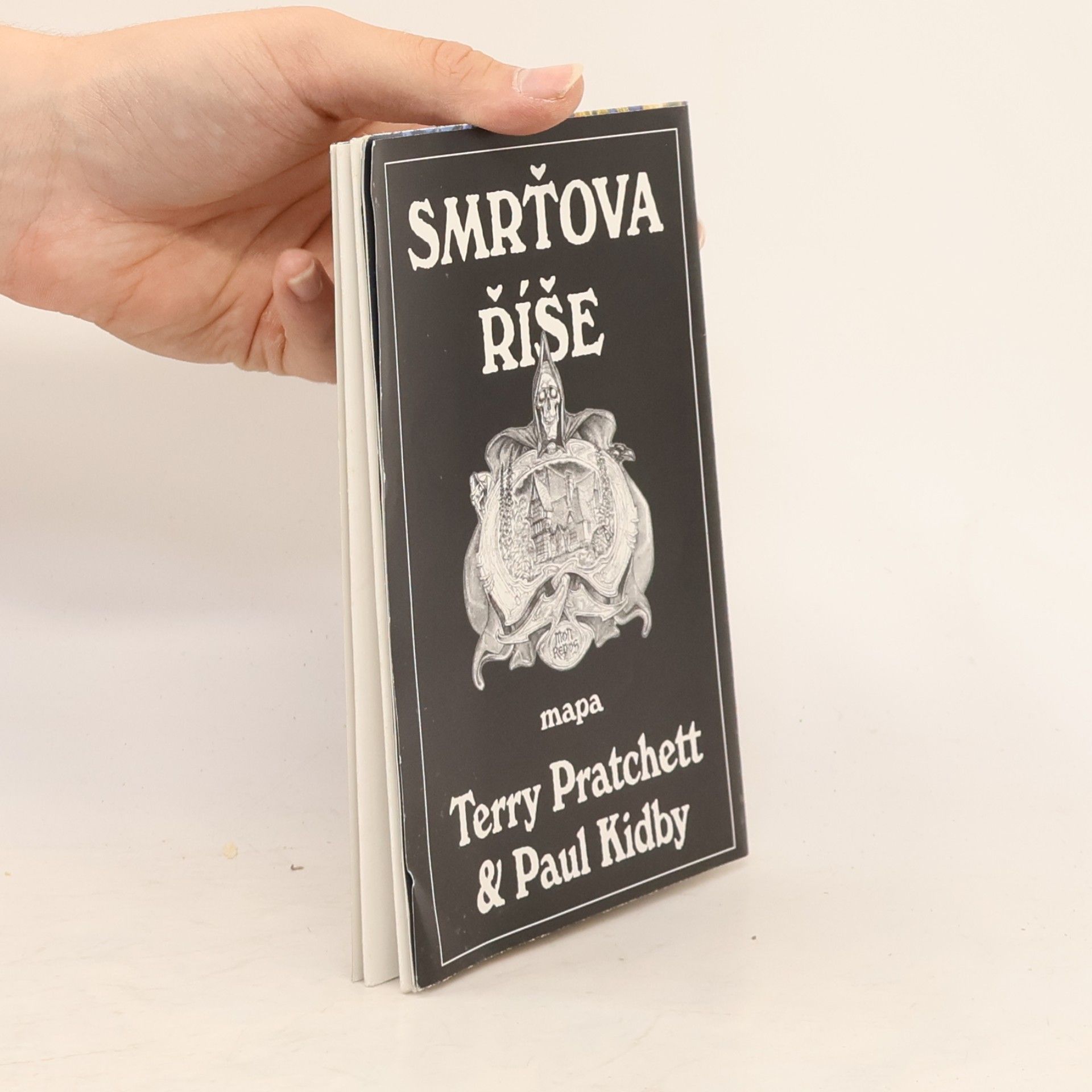 Terry Pratchett Smrťova říše: Mapa