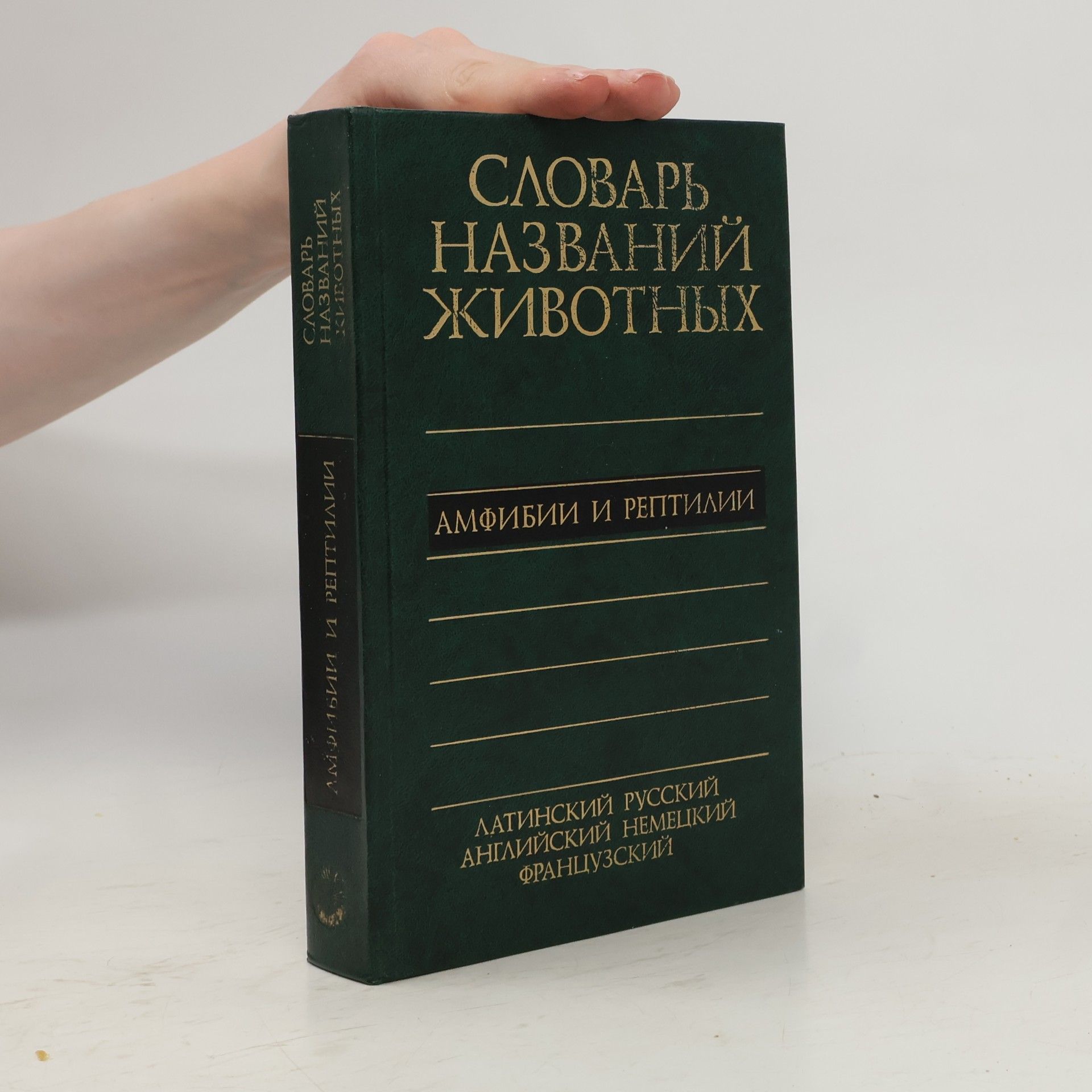 Kolektiv autorů Словарь названий животных. Амфибии и рептилии