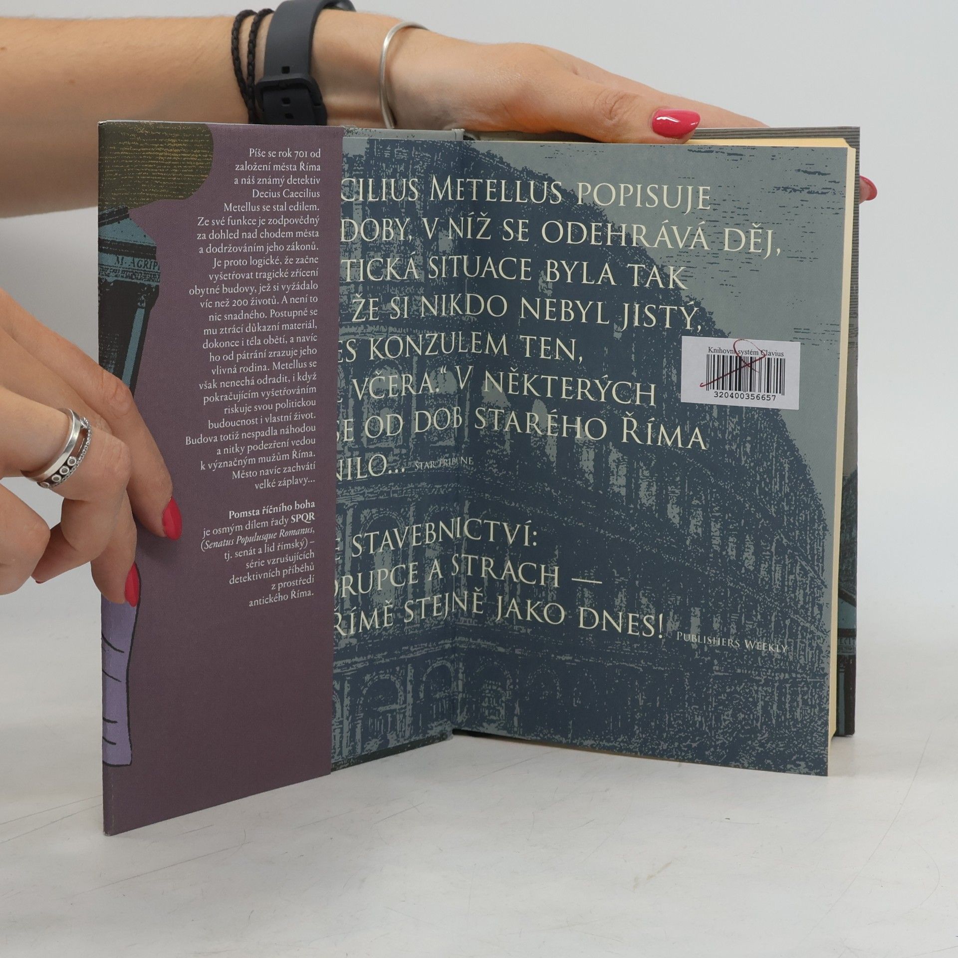 John Maddox Roberts SPQR: Pomsta říčního boha