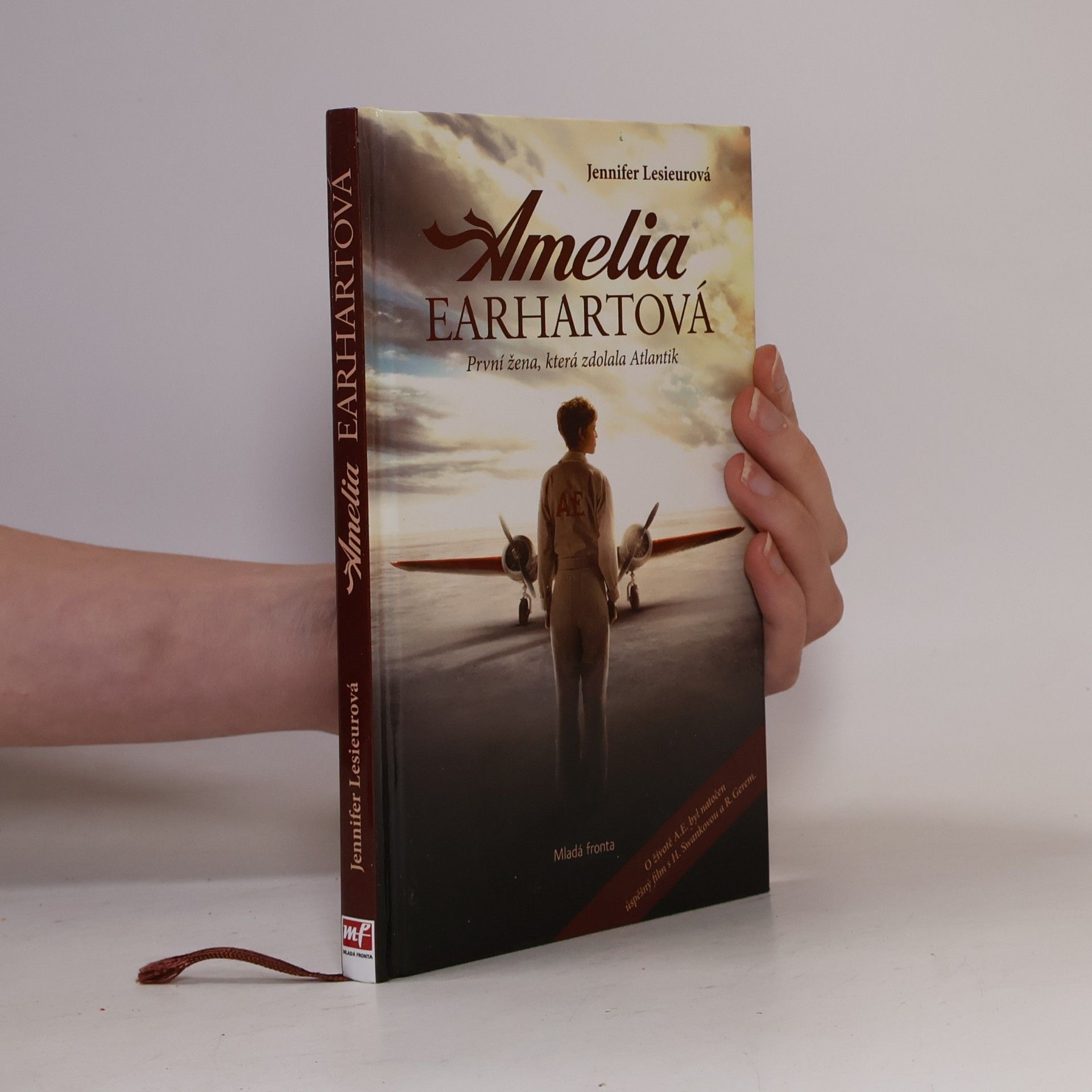 Jennifer Lesieur Amelia Earhartová. První žena, která zdolala Atlantik