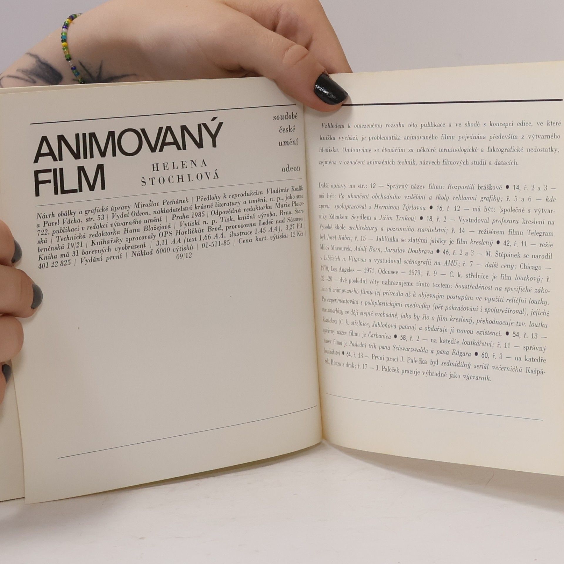 Helena Štochlová Animovaný film