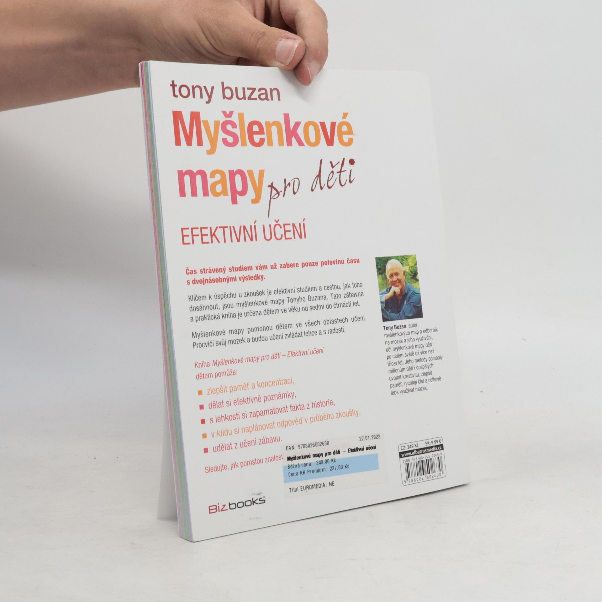 Tony Buzan Myšlenkové mapy pro děti. Efektivní učení