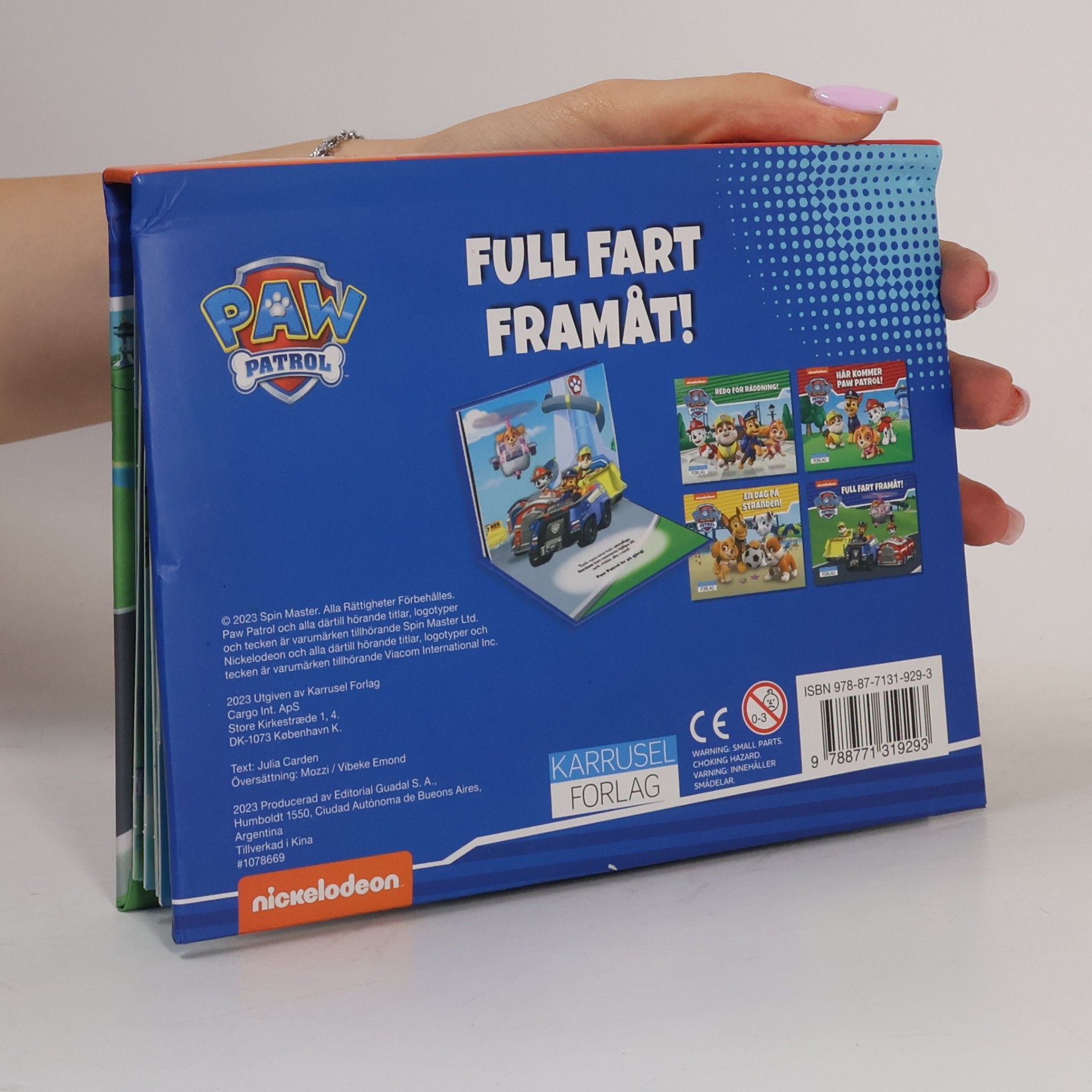 Julia Carden Full fart framåt!