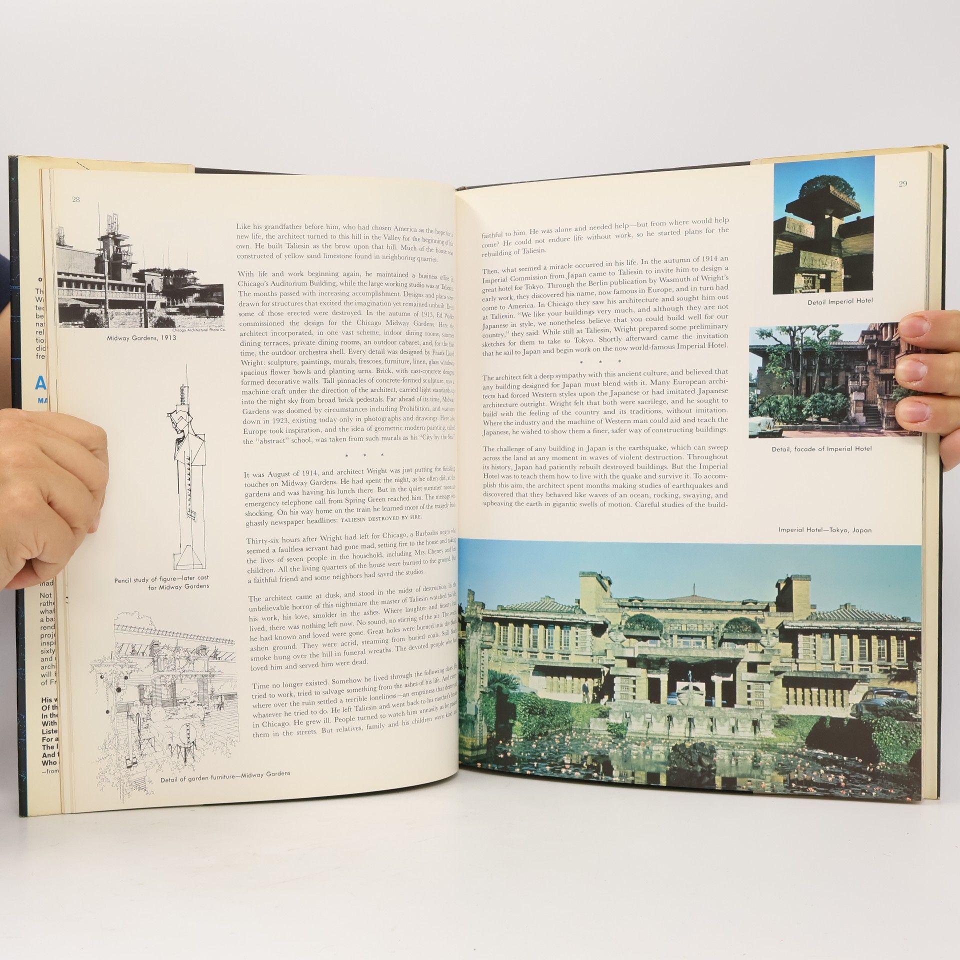 Frank Lloyd Wright Architecture. Man in Possession of his Earth