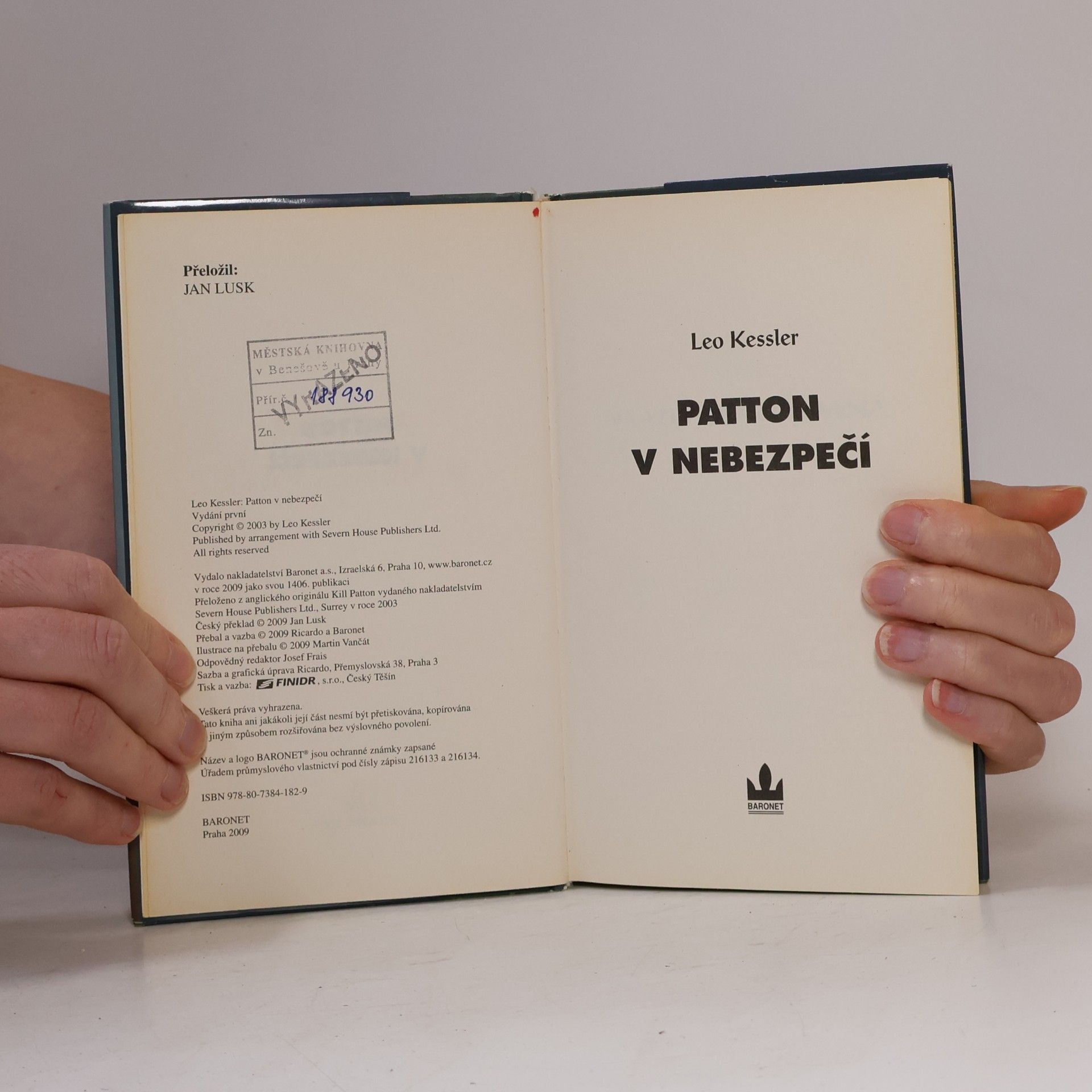 Charles Whiting Patton v nebezpečí