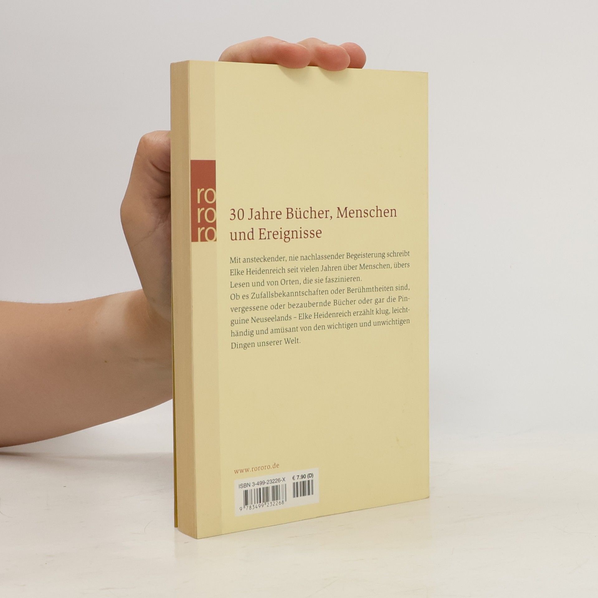 Elke Heidenreich Wörter aus 30 Jahren