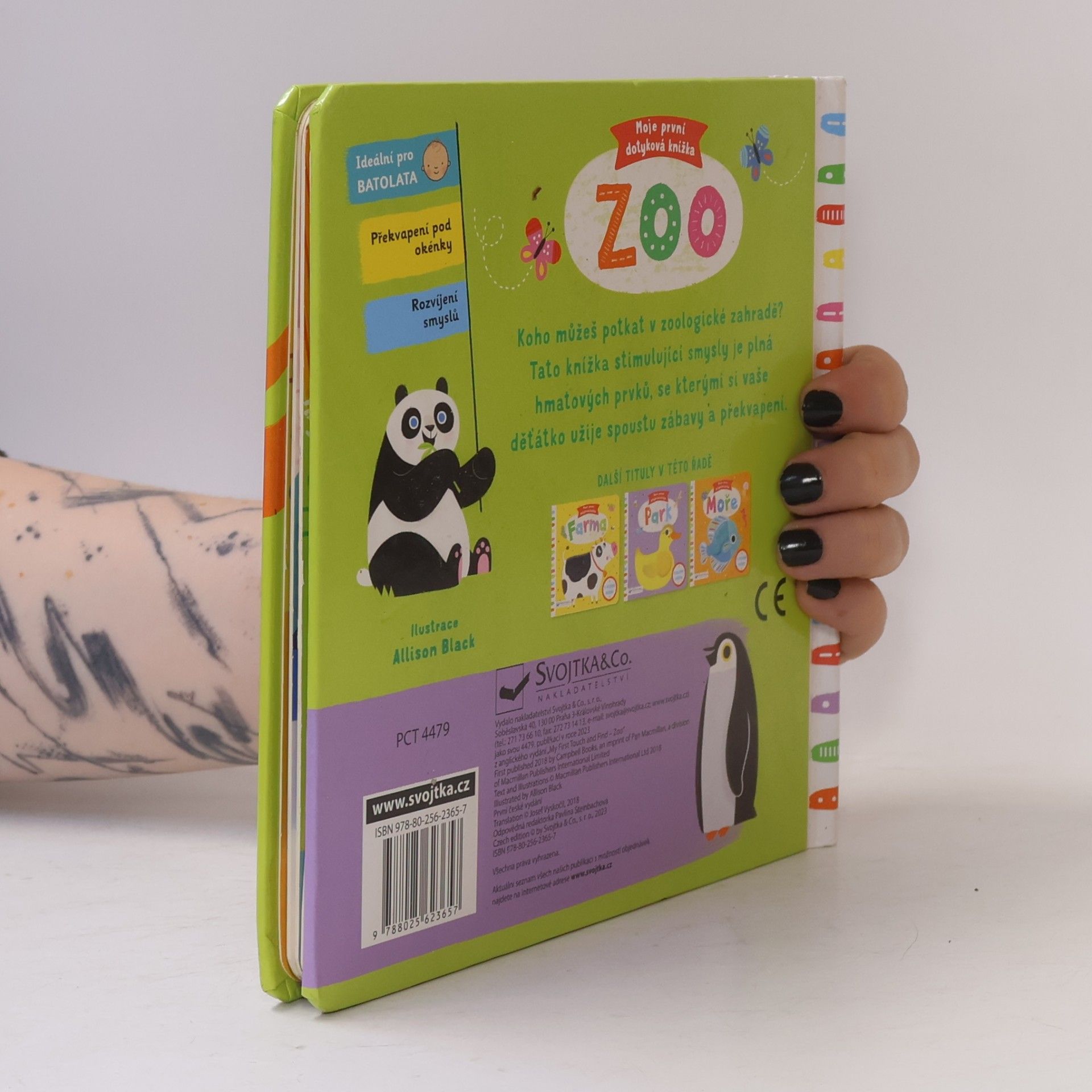 Allison Black ZOO - Moje první dotyková knížka
