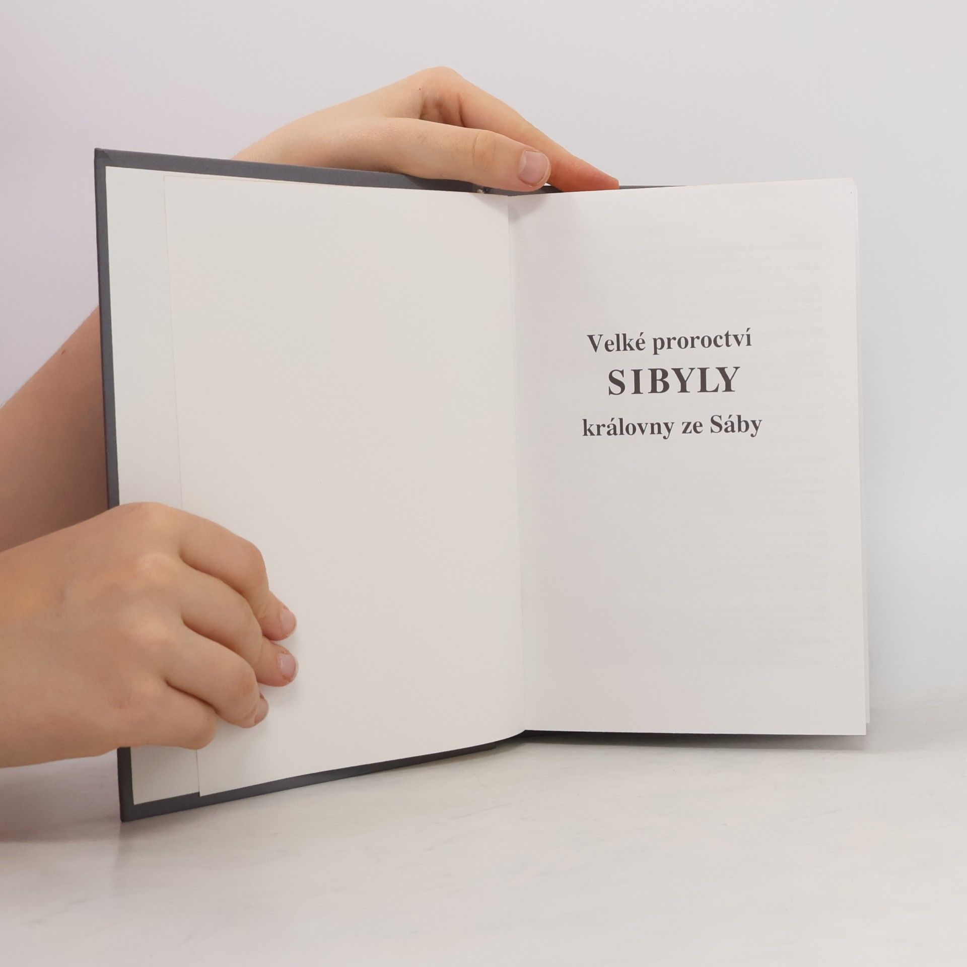 Kolektiv autorů Velké proroctví Sibyly, královny ze Sáby