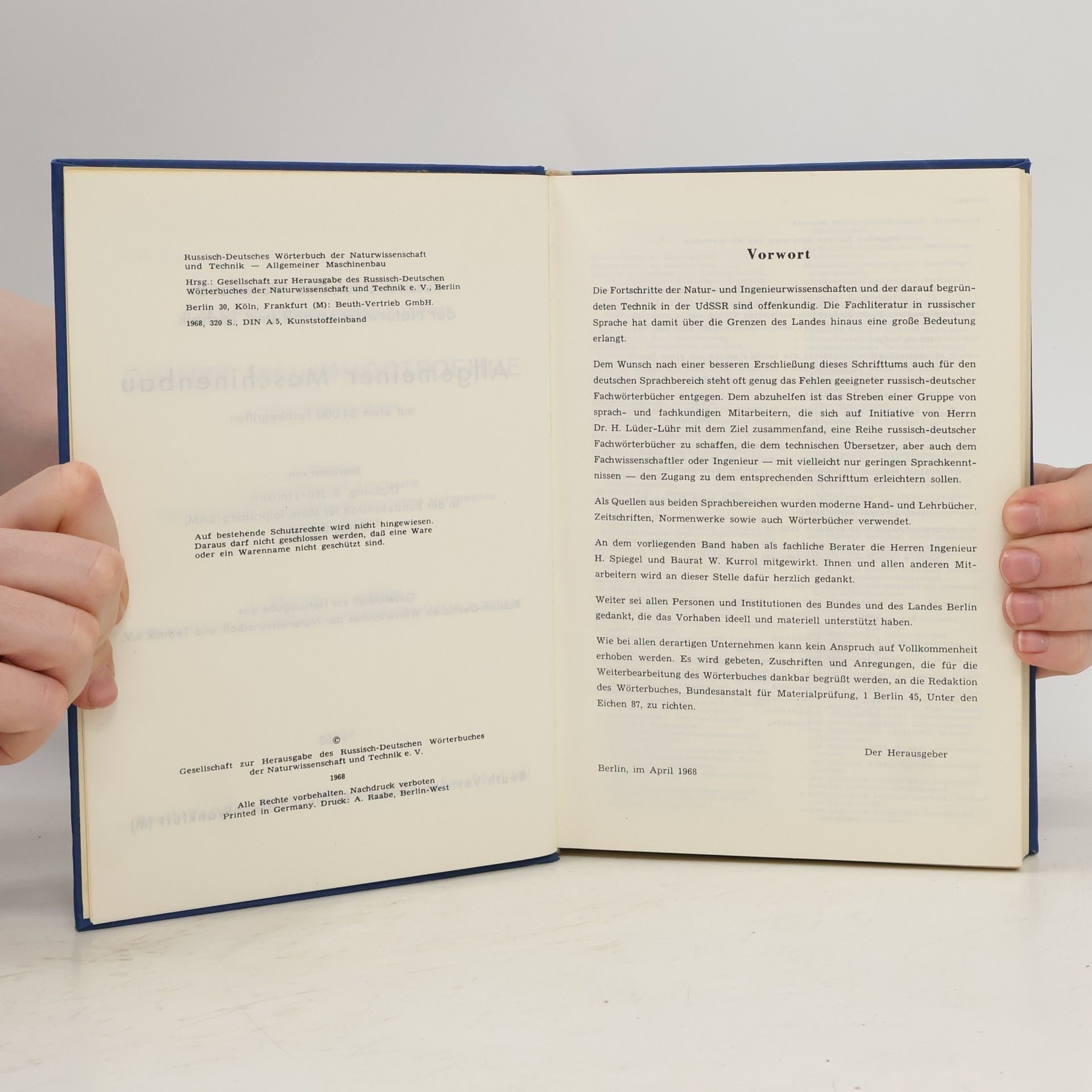 Kolektív autorov Russisch-Deutsches Wörterbuch der Naturwissenschaft und Technik. Allgemeiner Maschinenbau