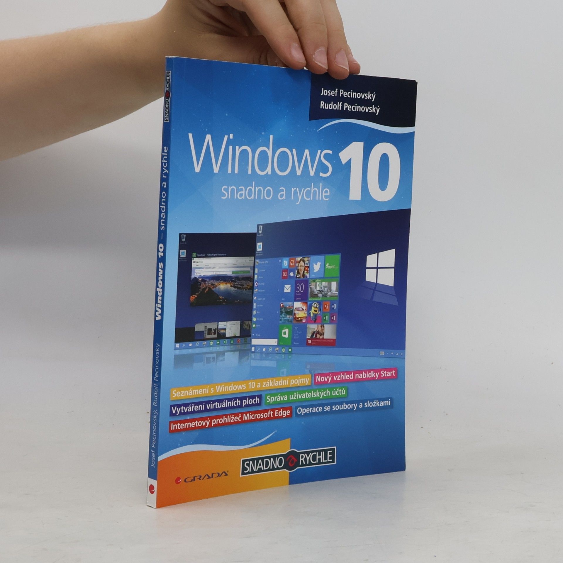 Josef Pecinovský Windows 10. Snadno a rychle