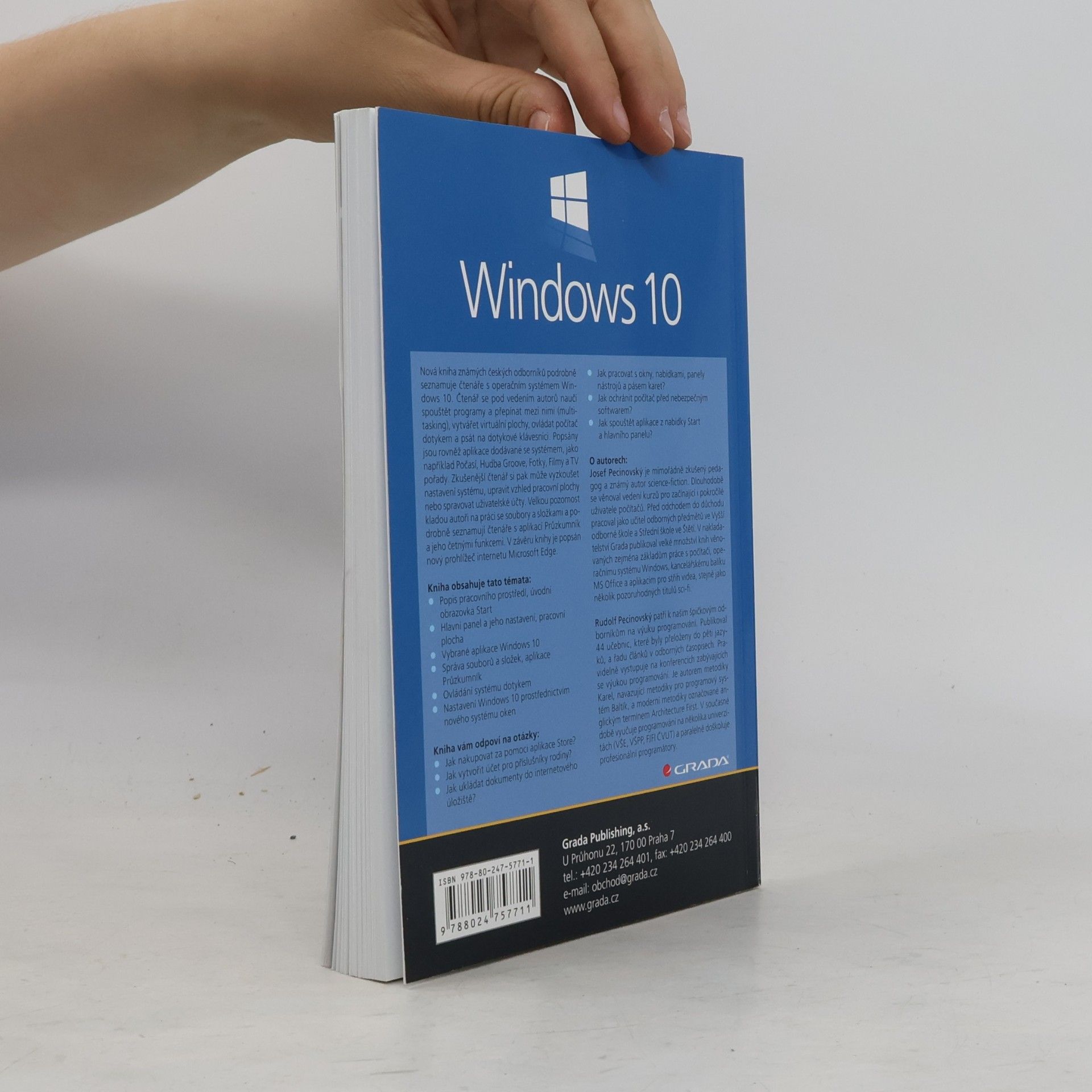 Josef Pecinovský Windows 10. Snadno a rychle