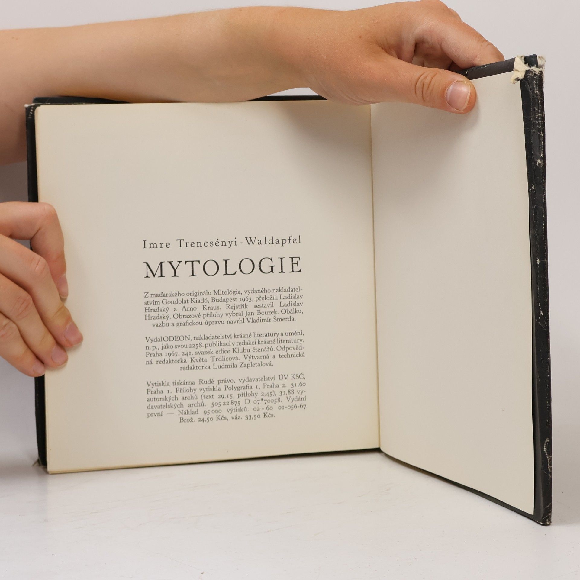 Imre Trencsényi Waldapfel Mytologie