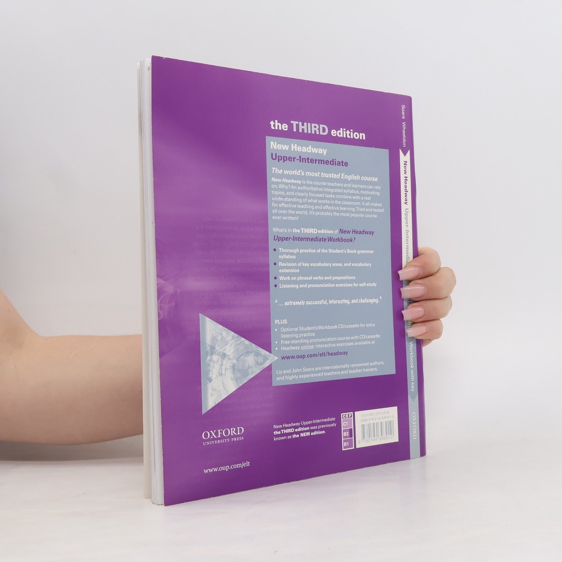 John Soars New Headway. Upper-Intermediate. Workbook with Key