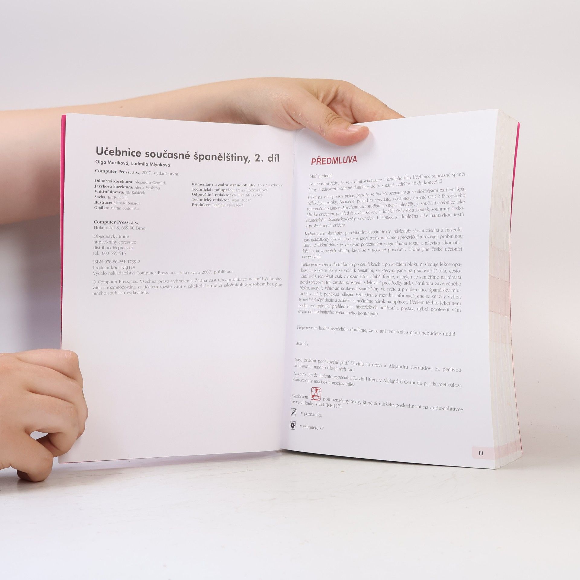 Olga Macíková Učebnice současné španělštiny 2. Manual de Español Actual 2