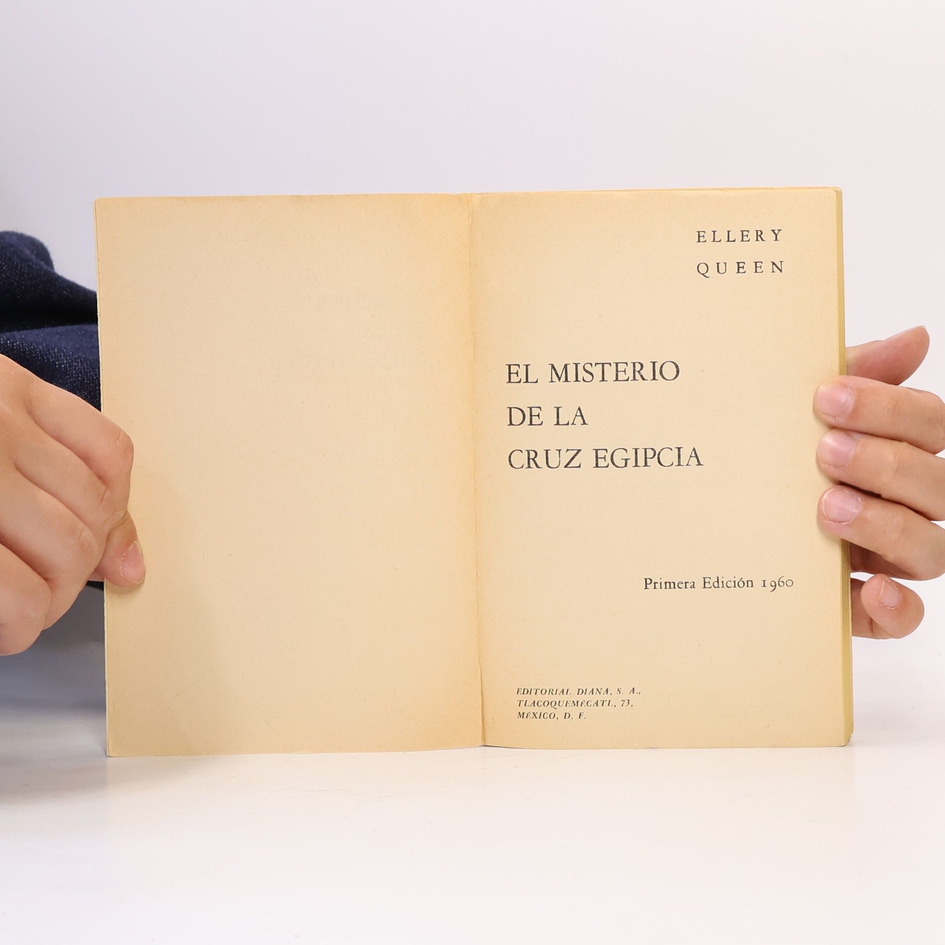 Ellery Queen El misterio de la cruz egipcia
