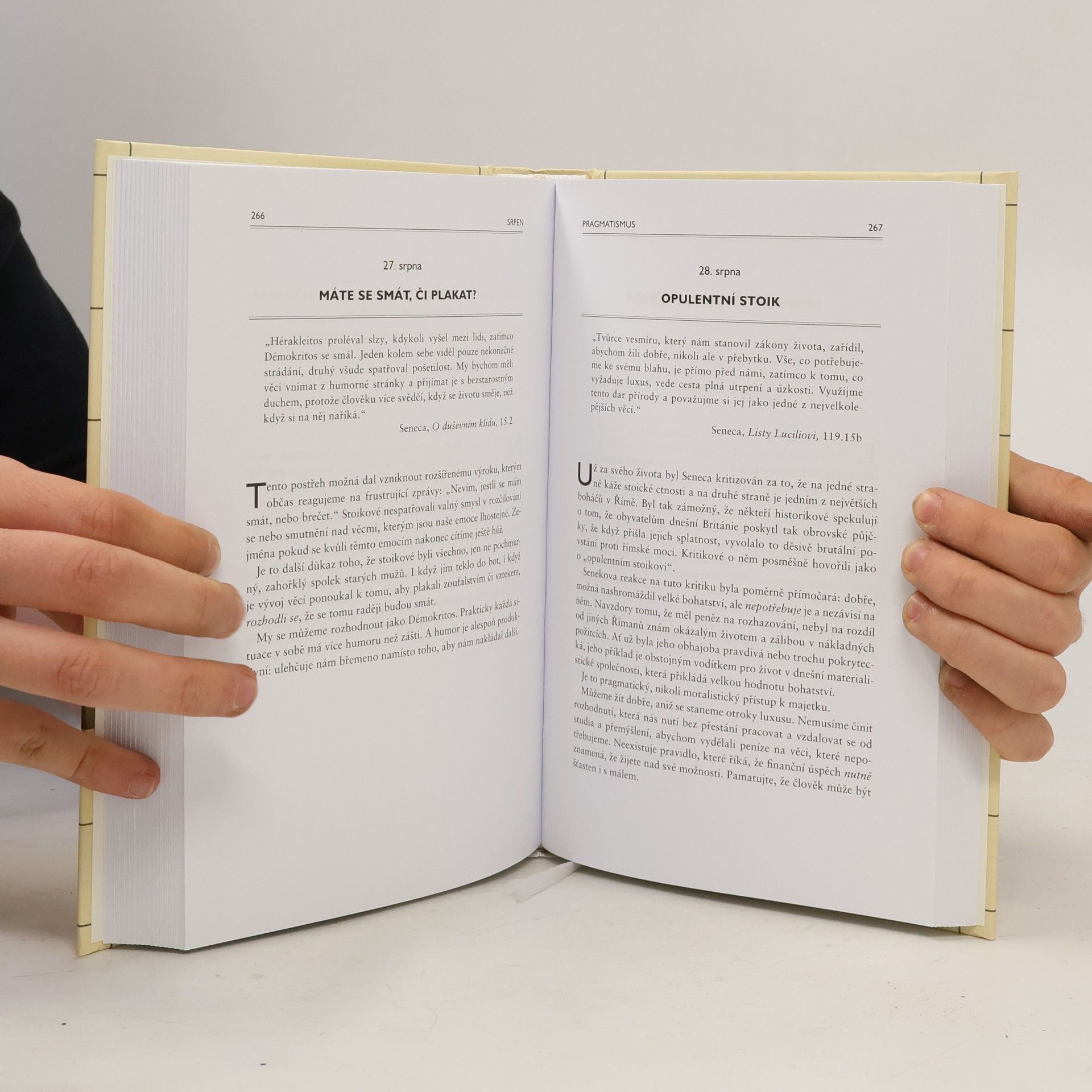 Ryan Holiday Stoikův průvodce pro každý den : 366 zamyšlení o moudrosti, vytrvalosti a umění žít