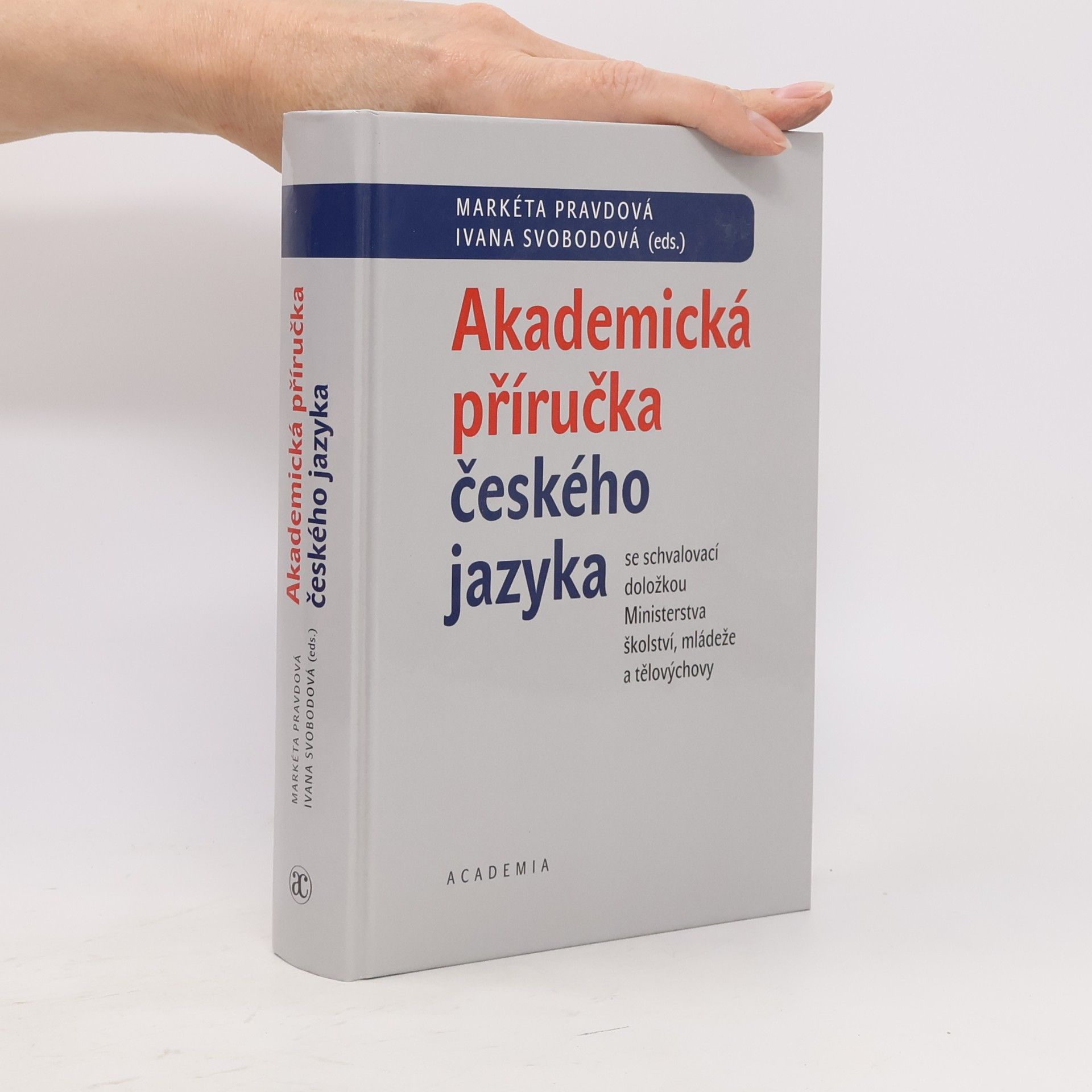 Markéta Pravdová Akademická příručka českého jazyka