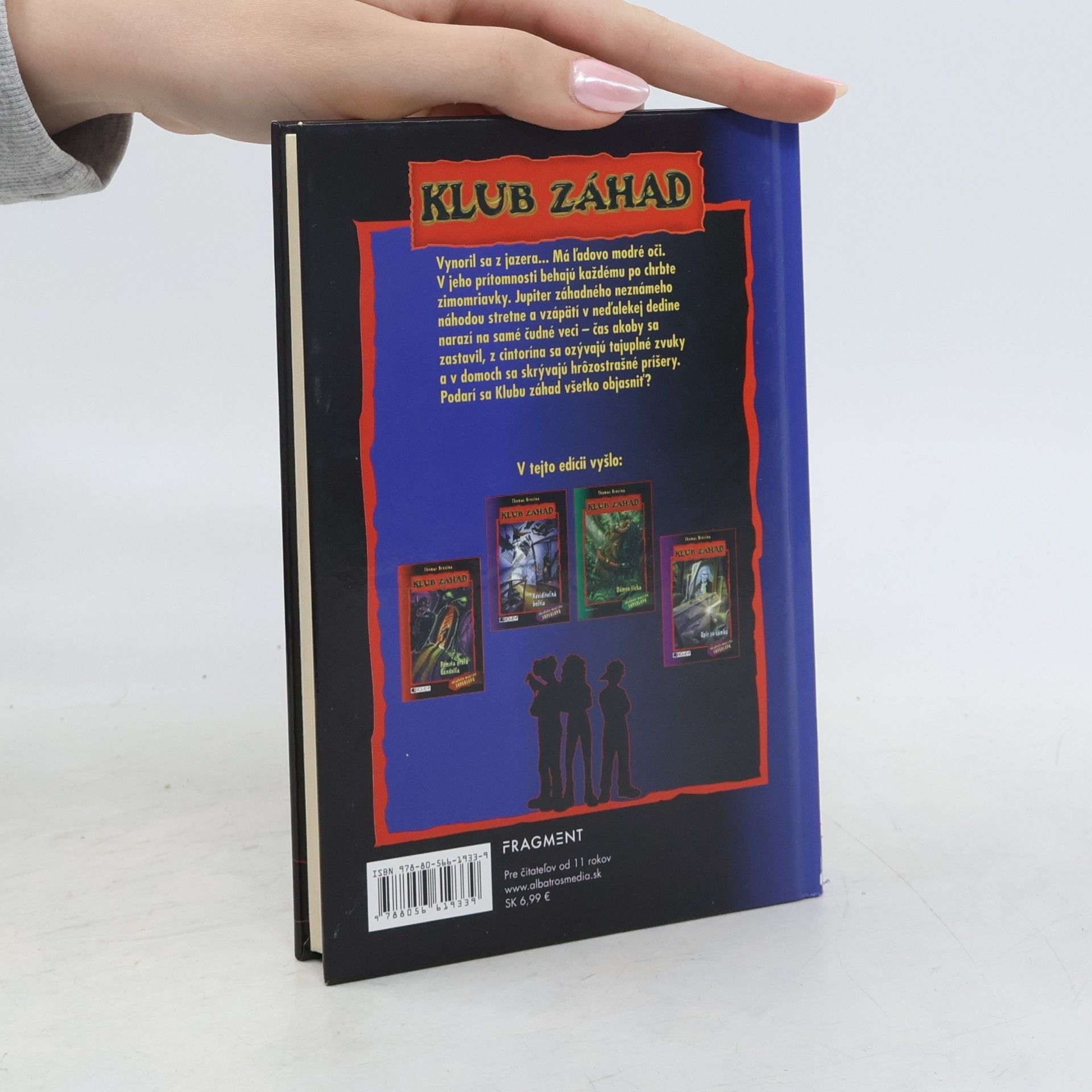 Thomas Brezina Klub záhad. Muž s ľadovým pohľadom