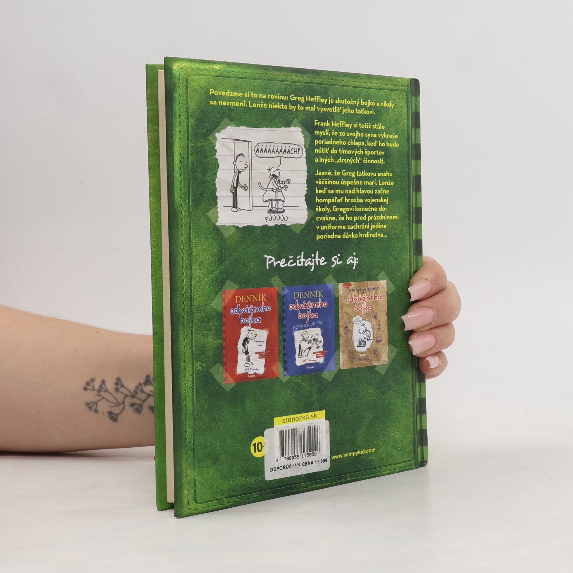 Jeff Kinney Denník odvážneho bojka. Posledná kvapka