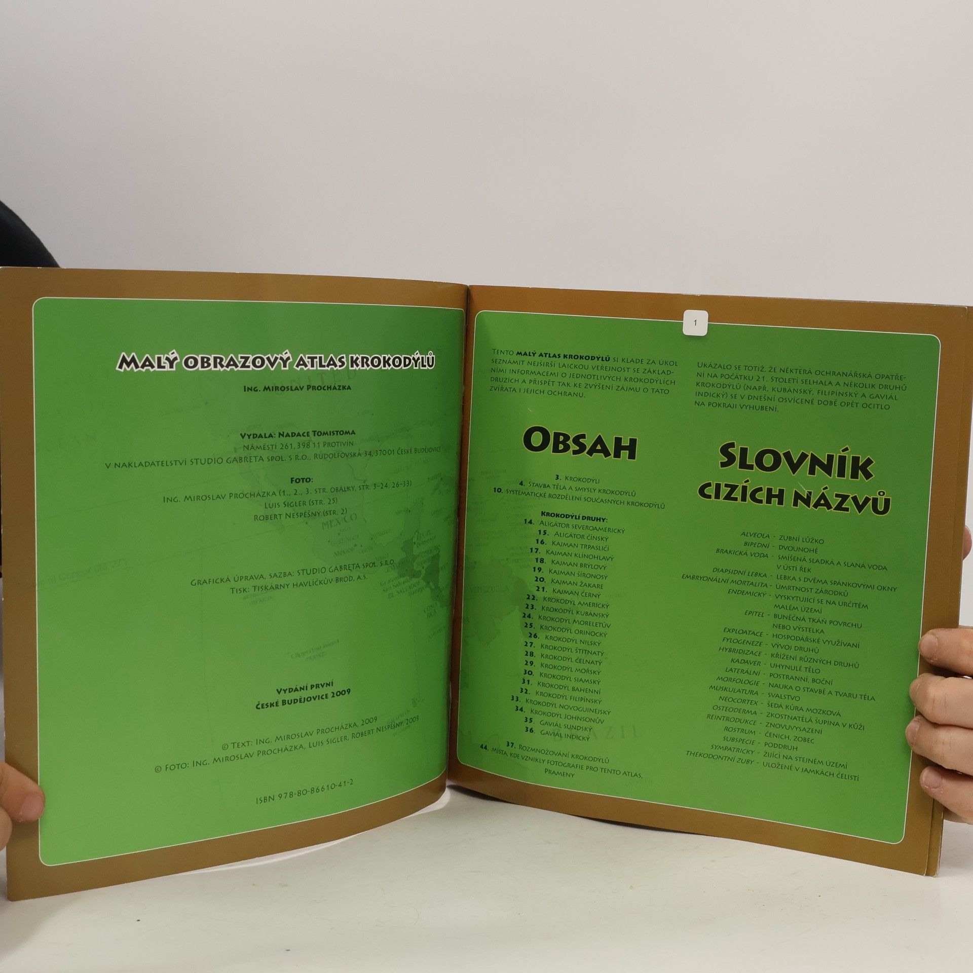 Miroslav Procházka Malý obrazový atlas krokodýlů