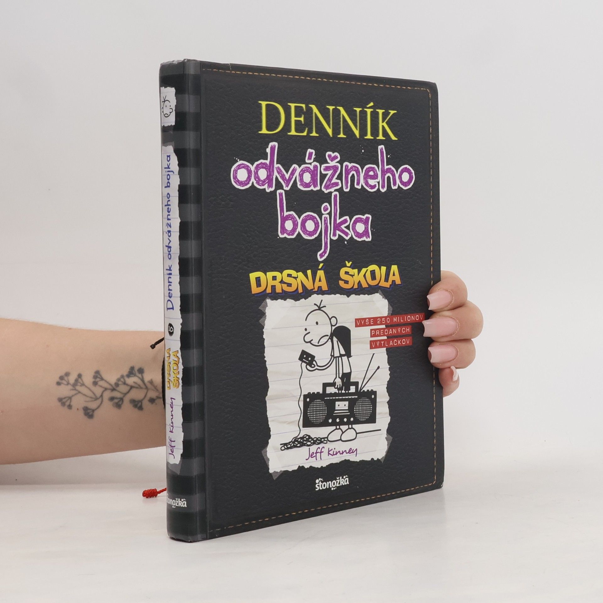 Jeff Kinney Denník odvažneho bojka 10. Drsná škola