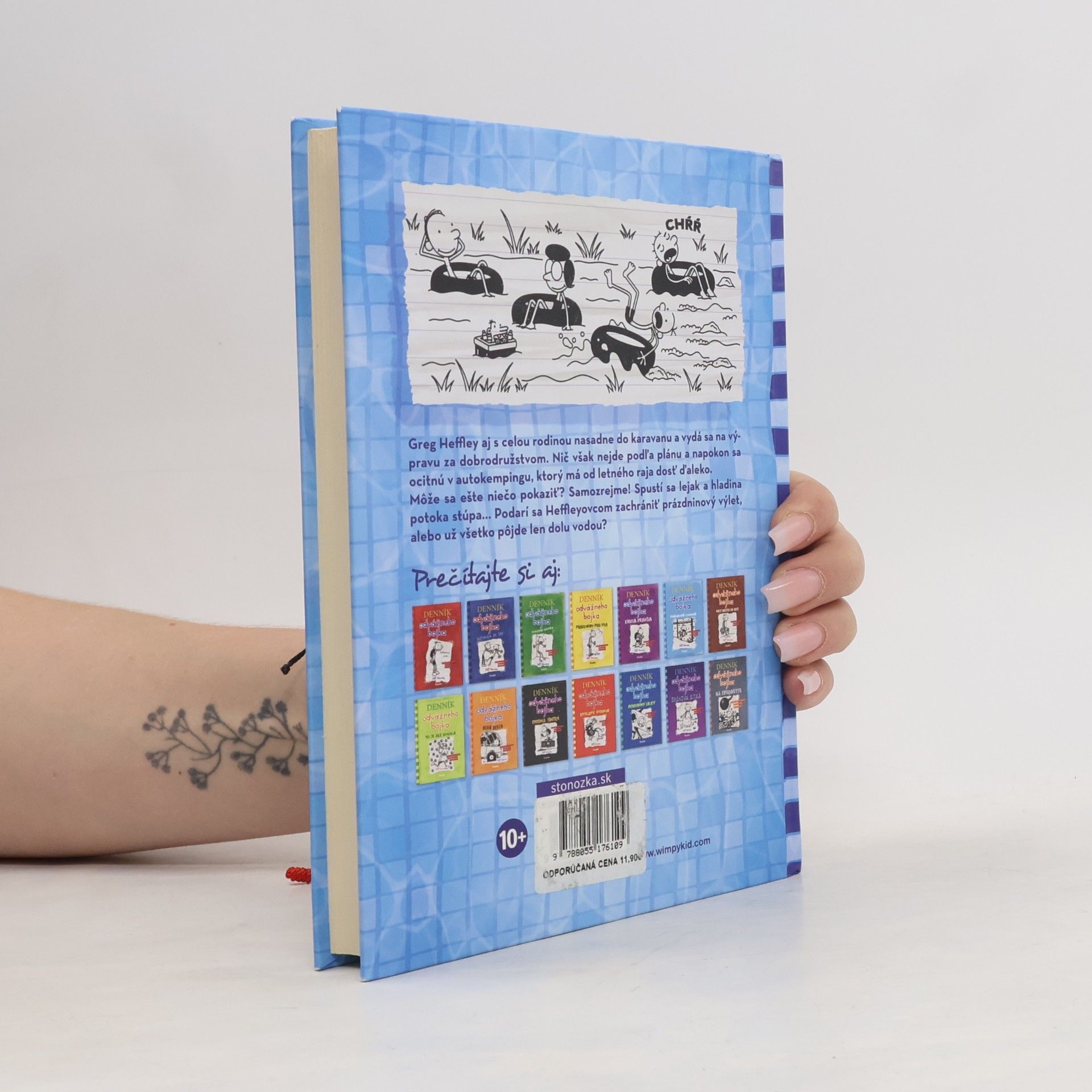 Jeff Kinney Denník odvážného bojka Dolu vodou