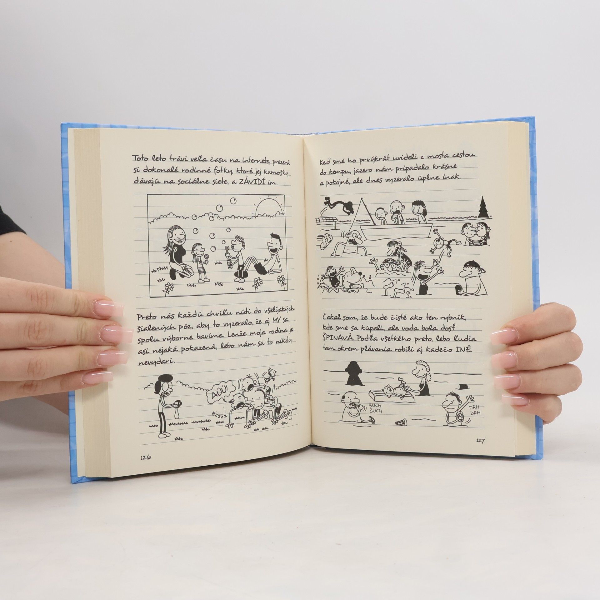 Jeff Kinney Denník odvážného bojka Dolu vodou
