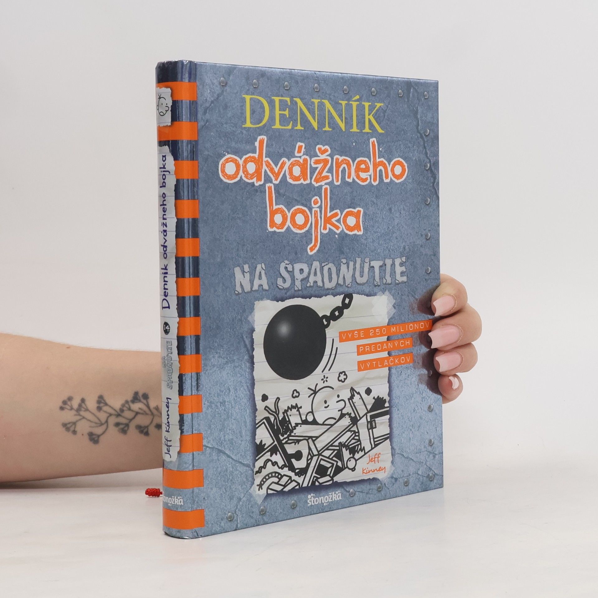 Jeff Kinney Denník odvážneho bojka 14. Na spadnutie
