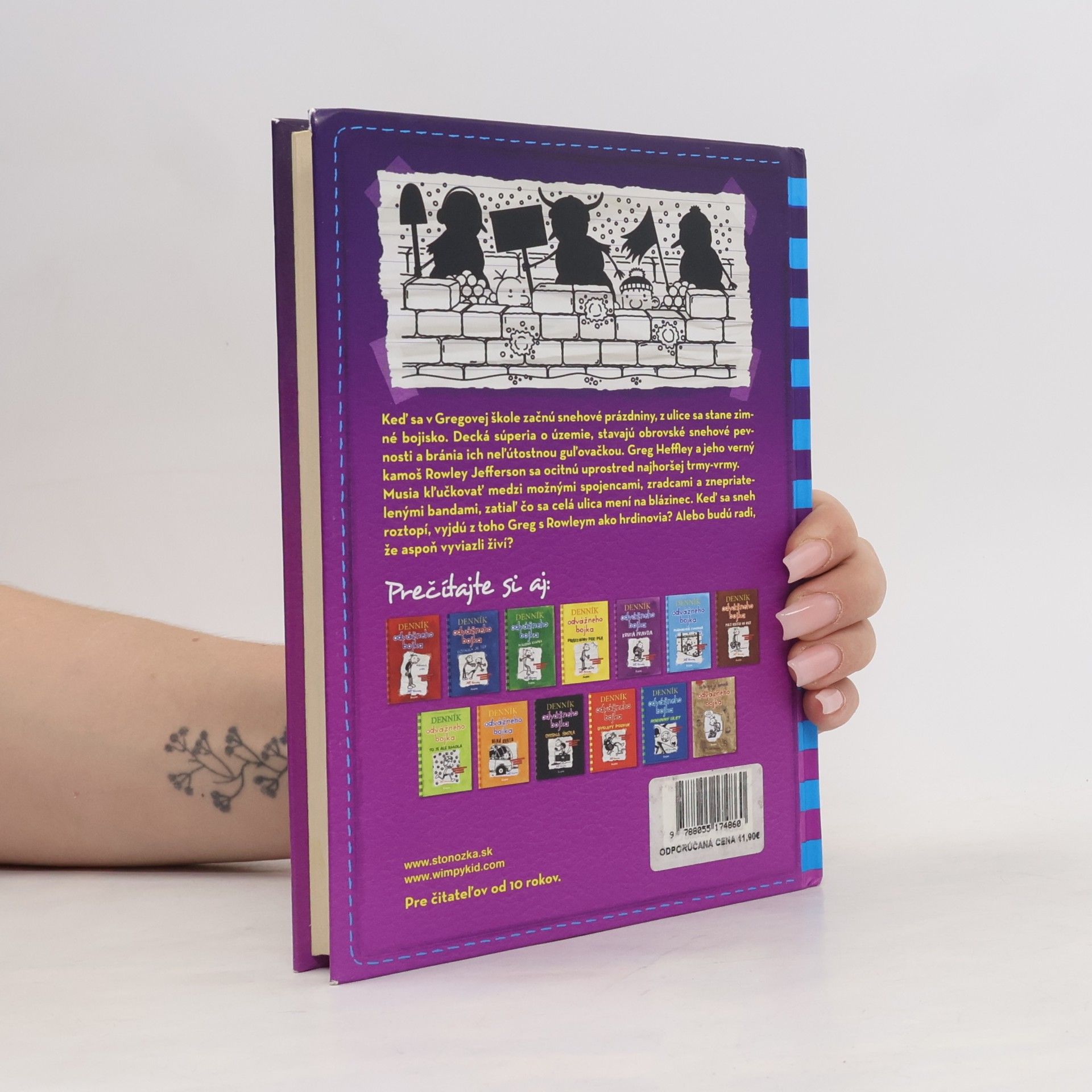 Jeff Kinney Denník odvážného bojka. Snehová bitka