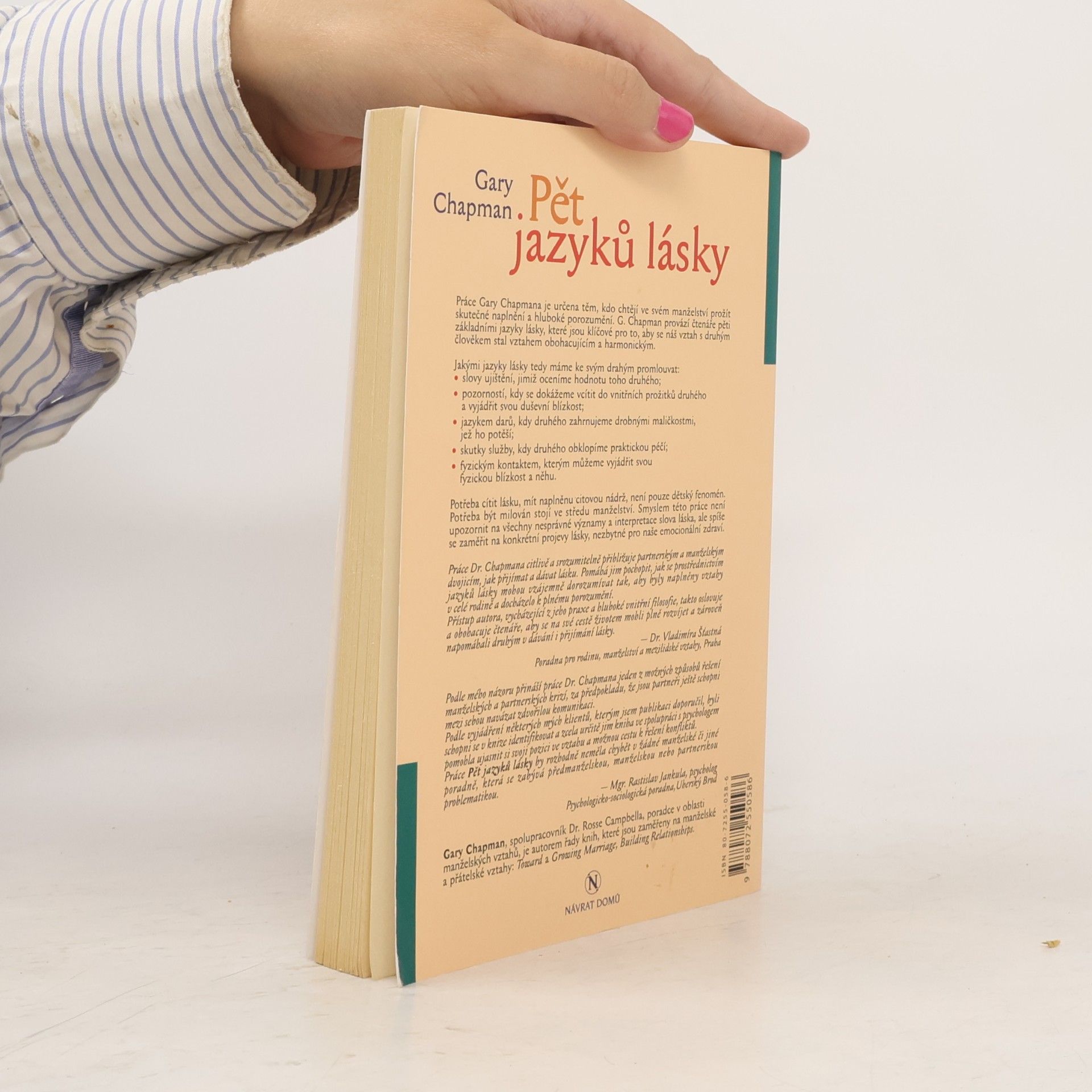 Gary Chapman Pět jazyků lásky