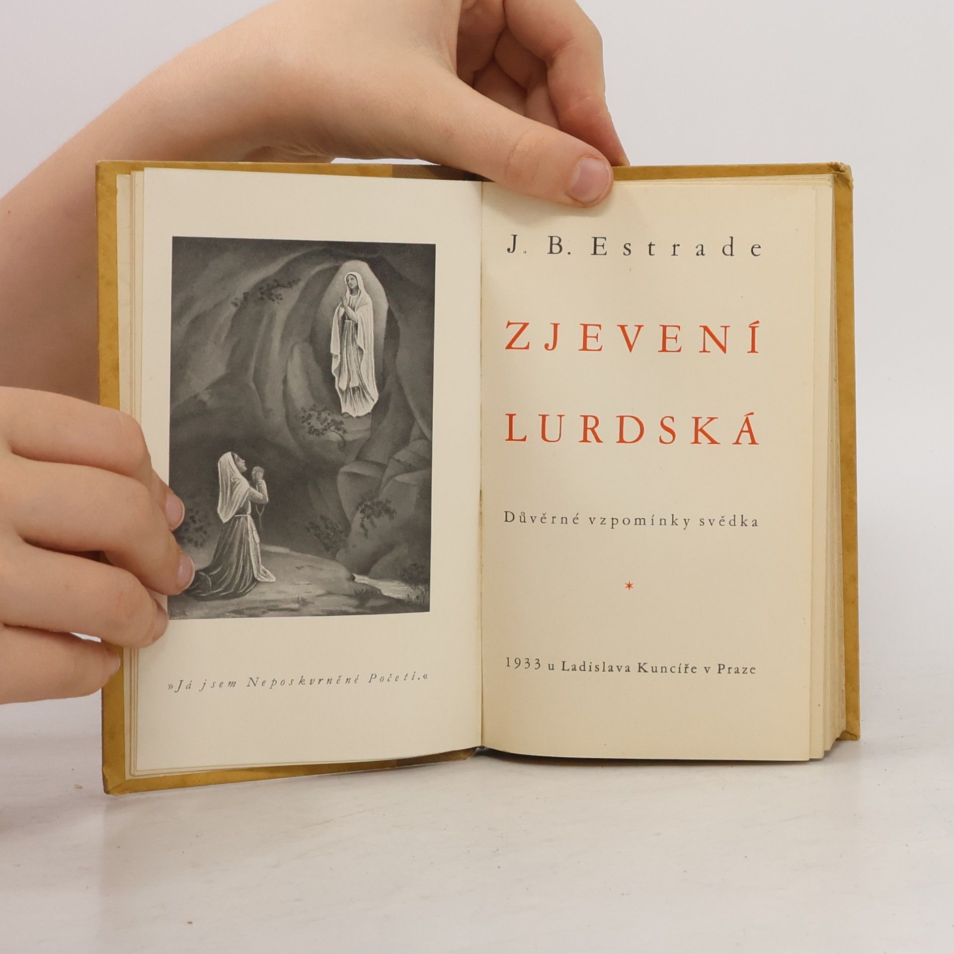 J. B. Estrade Zjevení lurdská