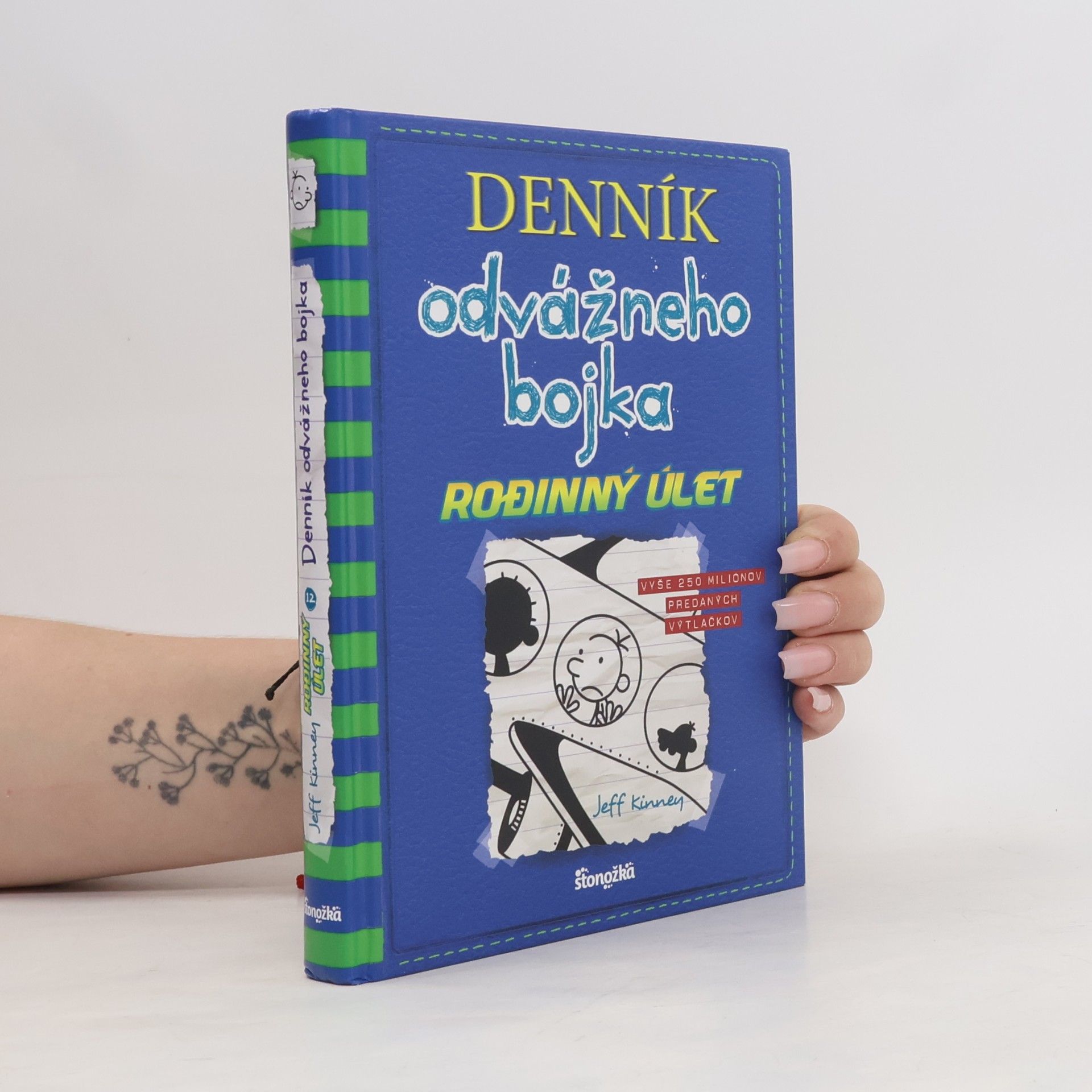 Jeff Kinney Denník odvážneho bojka 12. Rodinný úlet