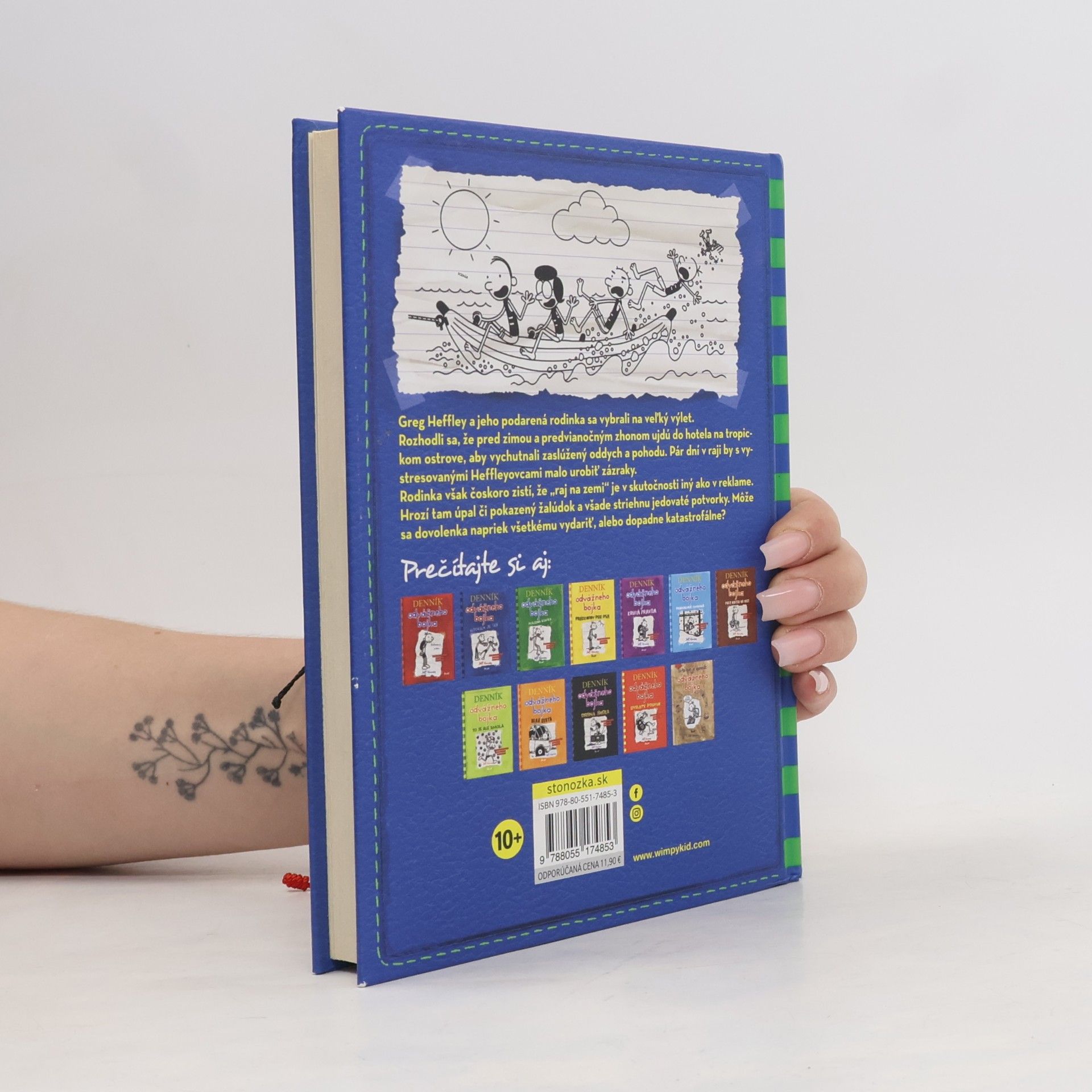 Jeff Kinney Denník odvážneho bojka 12. Rodinný úlet