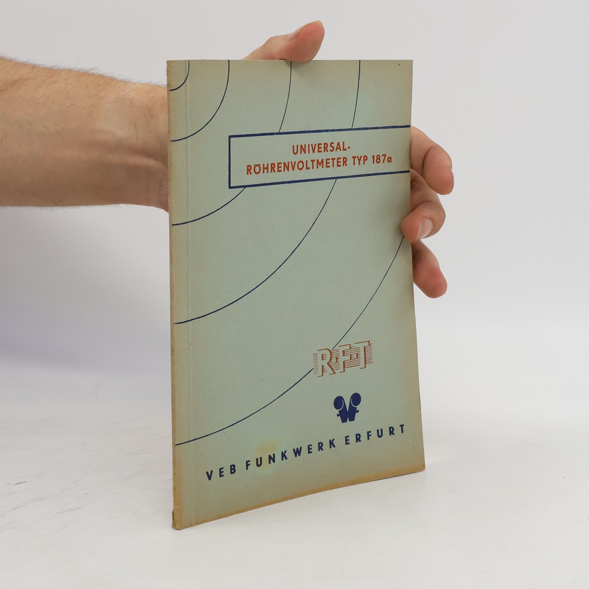 Autorenkollektiv Gerätebeschreibung Typ 187a