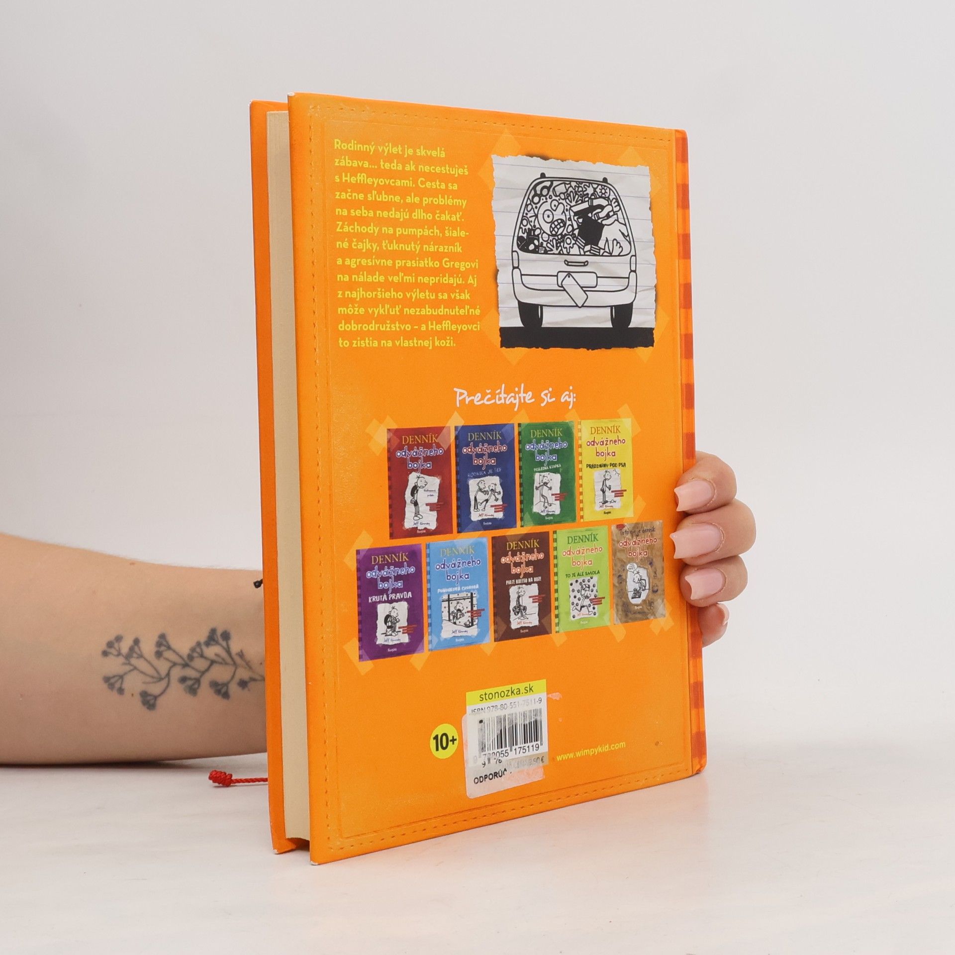 Jeff Kinney Denník odvážneho bojka 9 : dlhá cesta