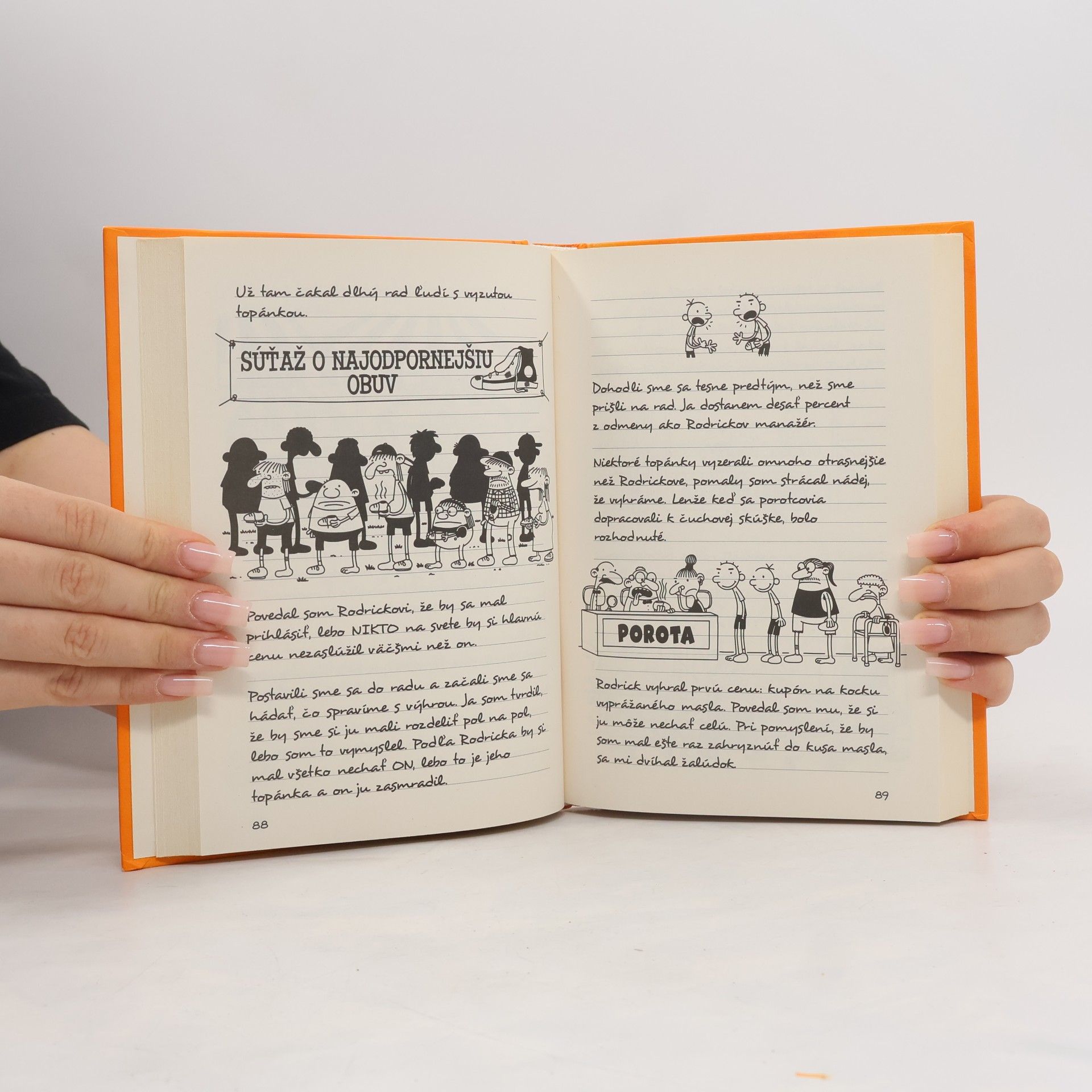 Jeff Kinney Denník odvážneho bojka 9 : dlhá cesta
