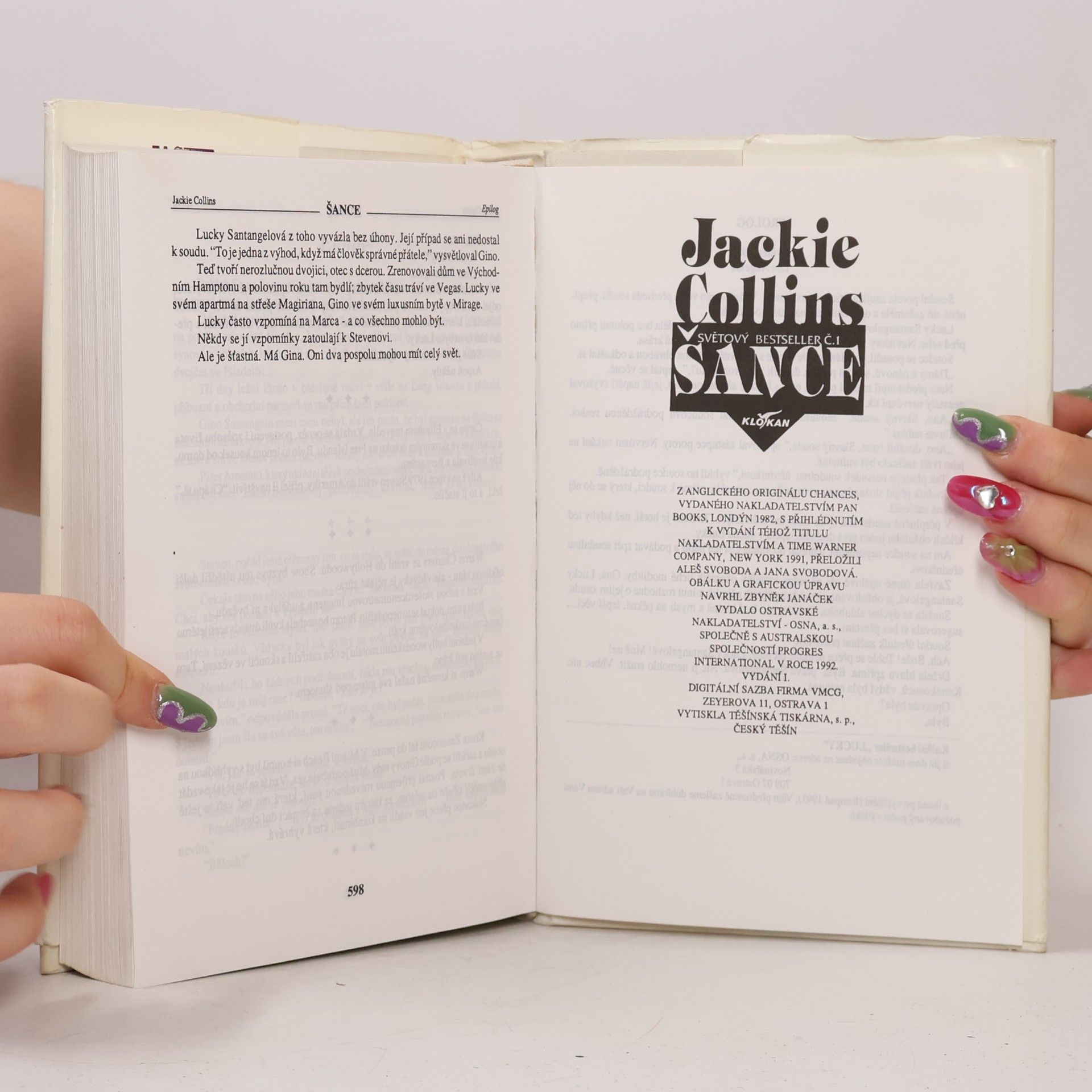 Jackie Collins Šance