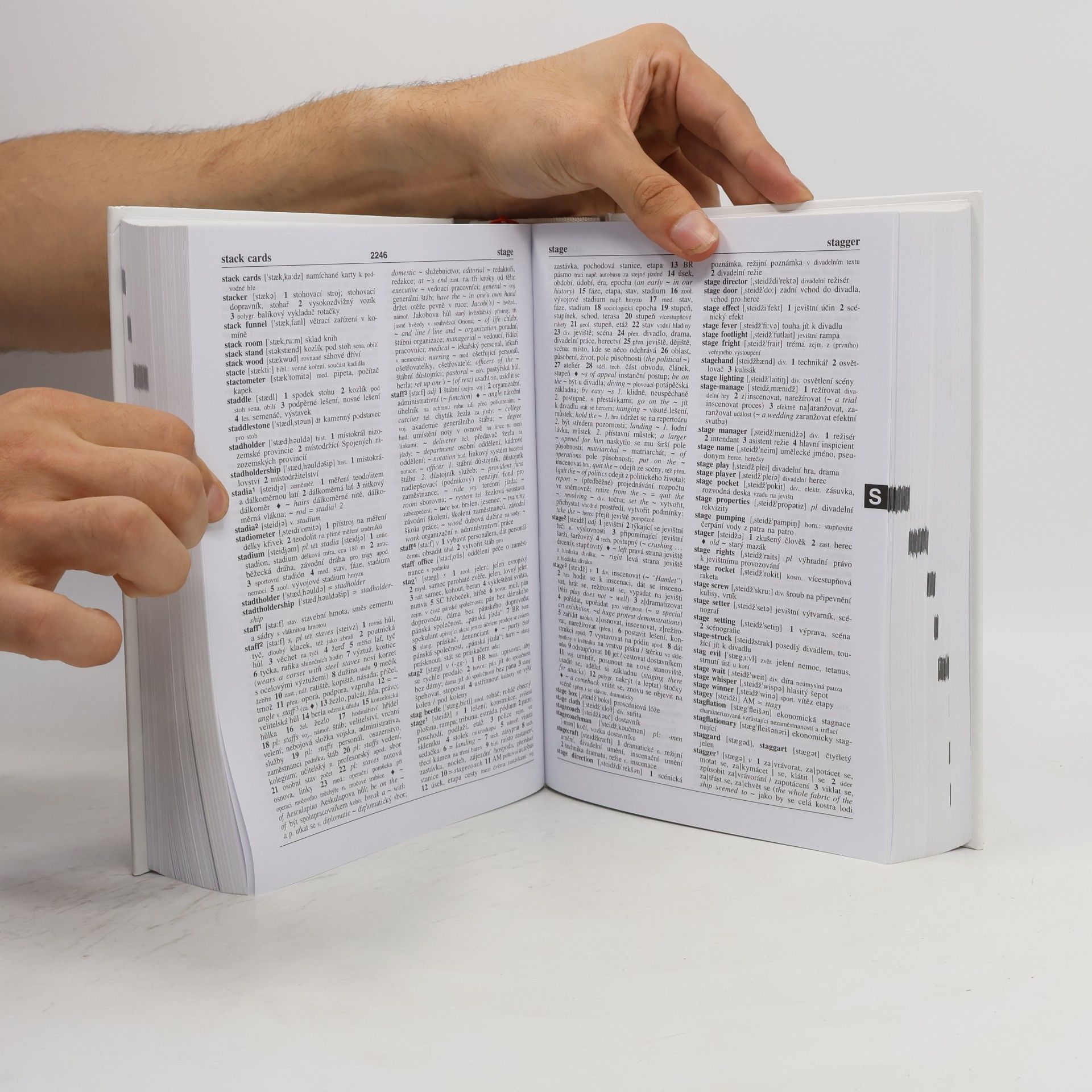 Autorenkollektiv Velký anglicko-český slovník II. N-Z