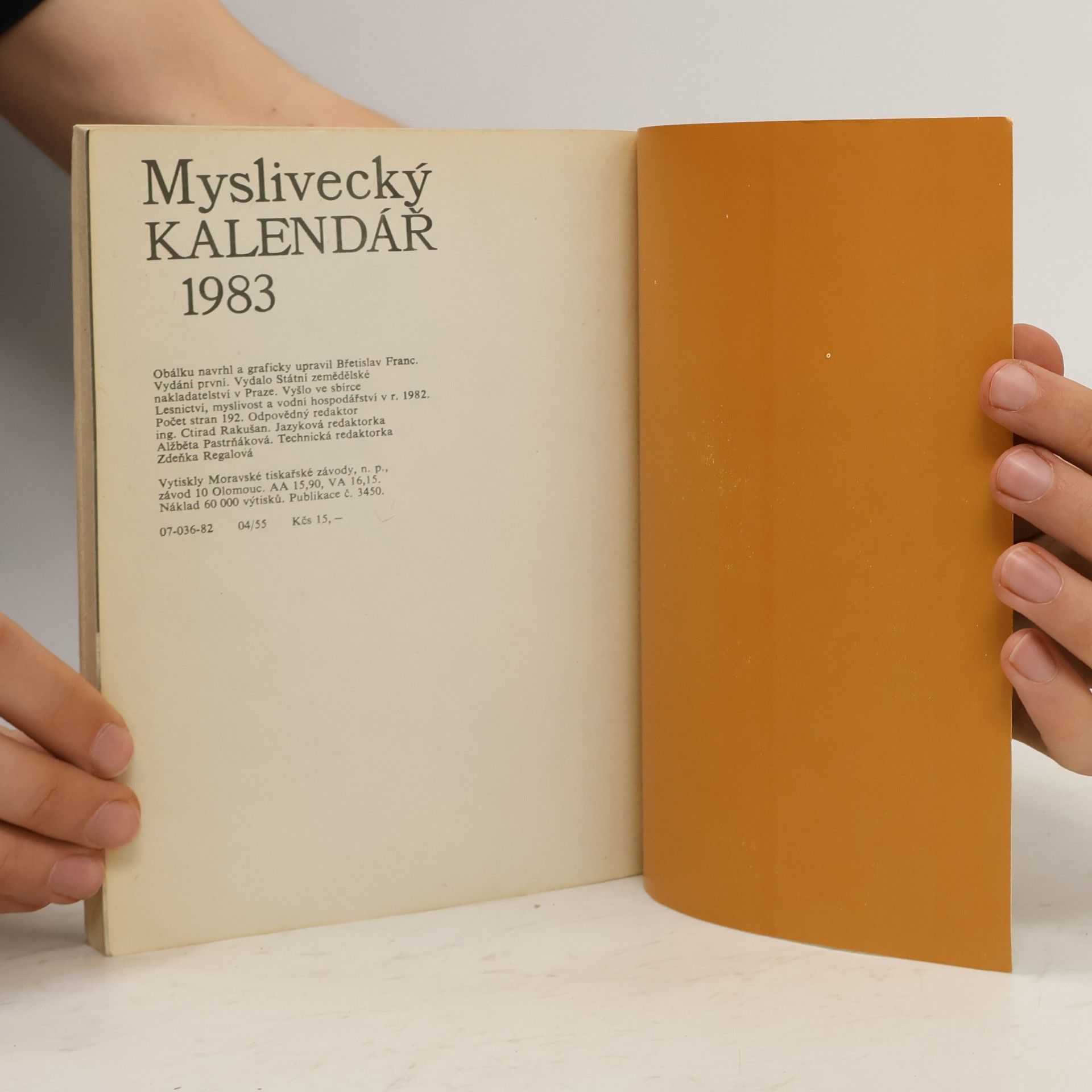 Autorenkollektiv Myslivecký kalendář 1983