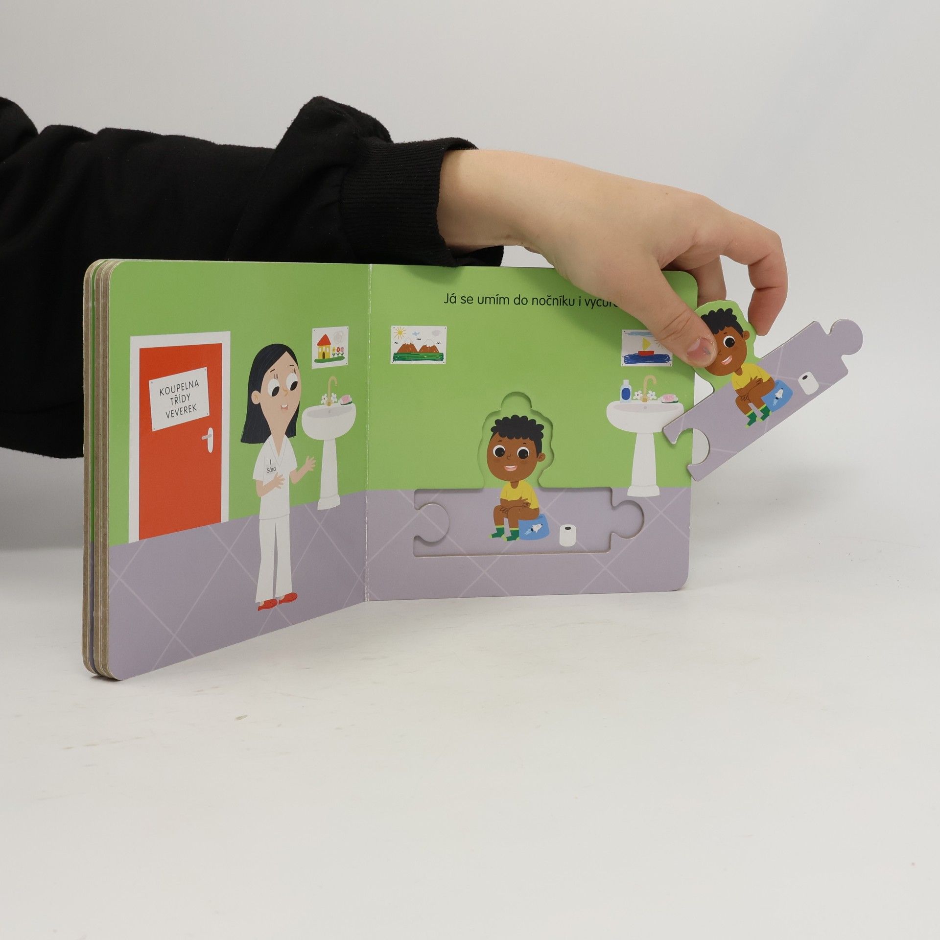 Beatrice Tinarelli Už chodím na nočník : knížka s puzzle
