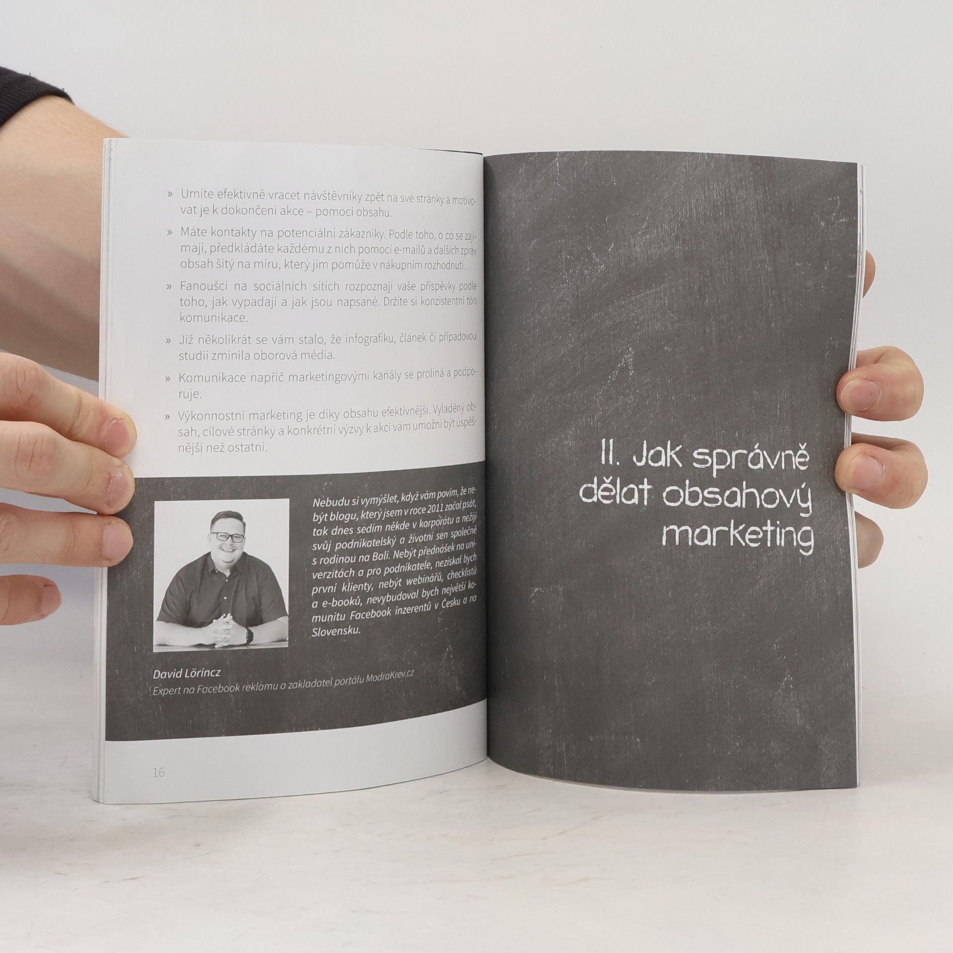 Josef Řezníček Začněte s obsahovým marketingem