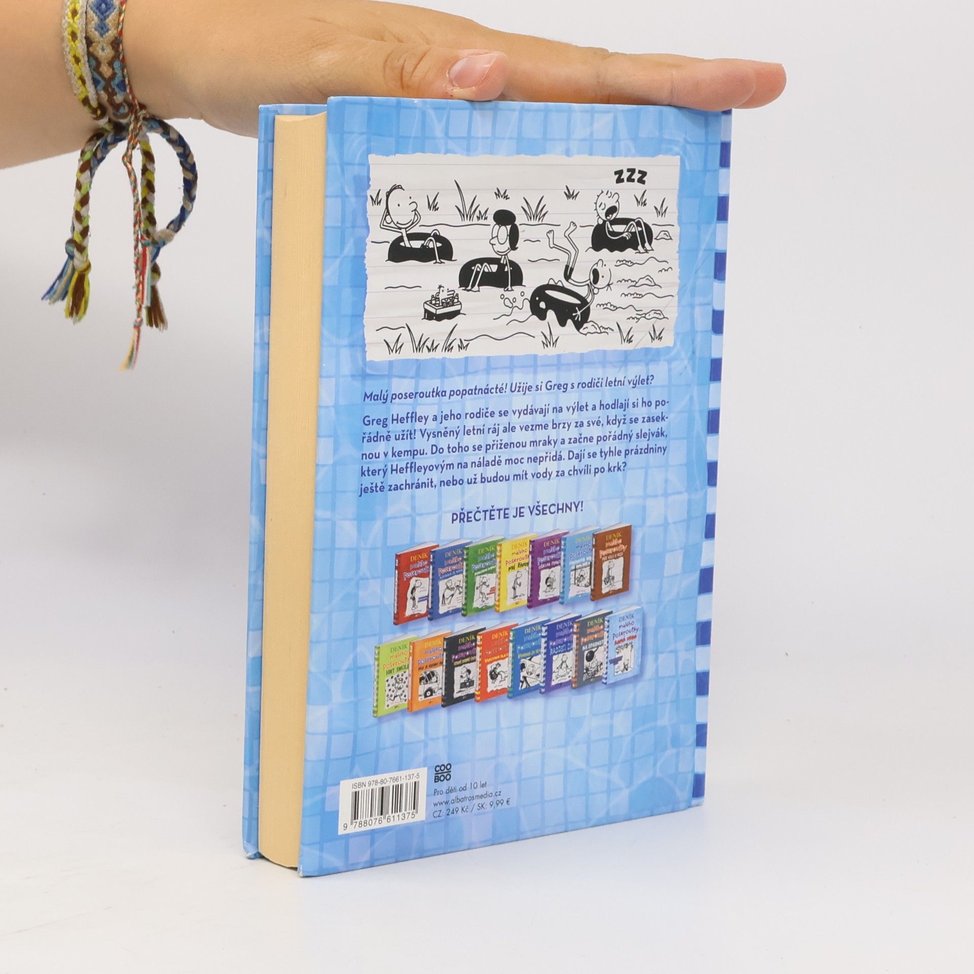 Jeff Kinney Deník malého poseroutky 15. Samá voda